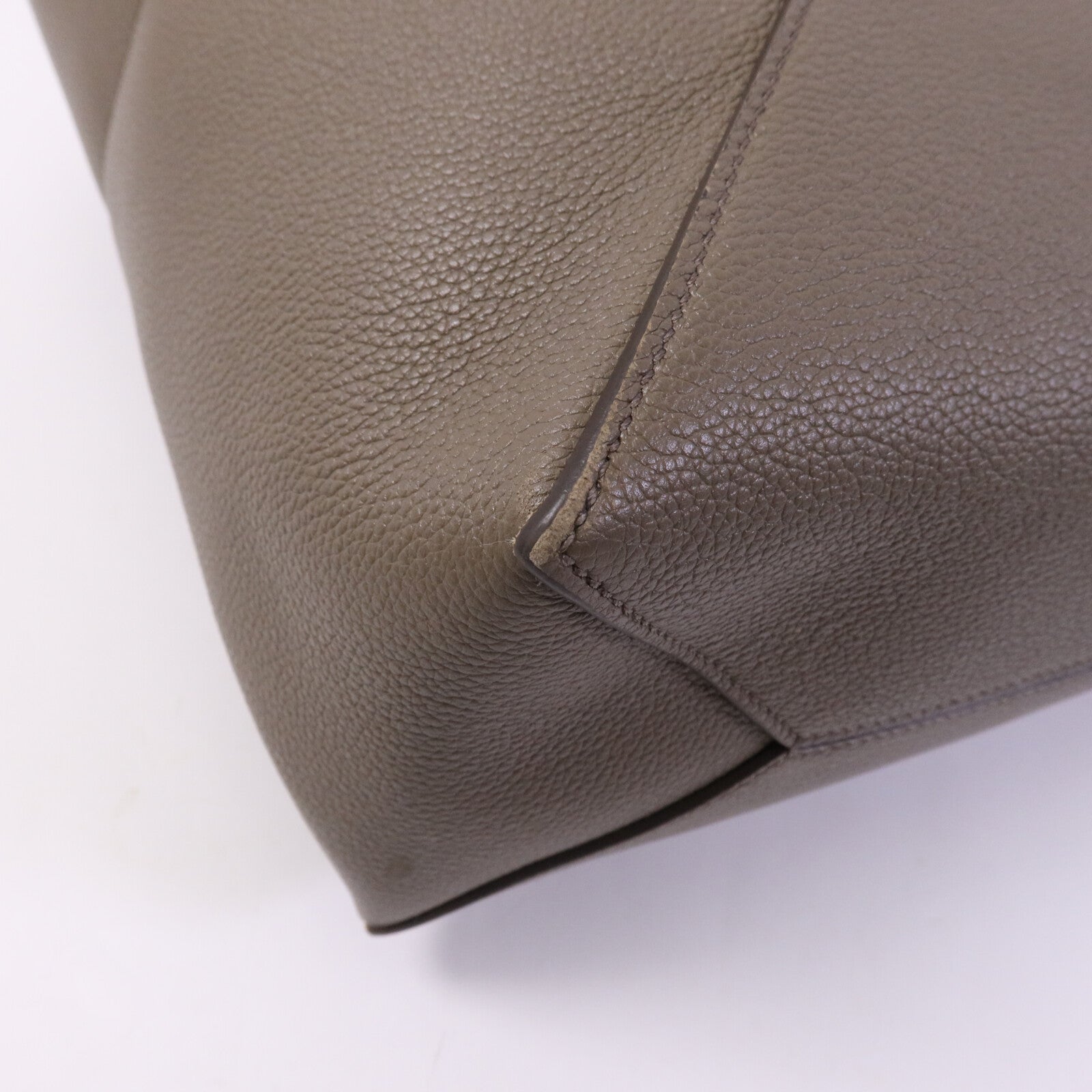 LOEWE 牛皮皮革Puzzle Fold金扣手挽袋