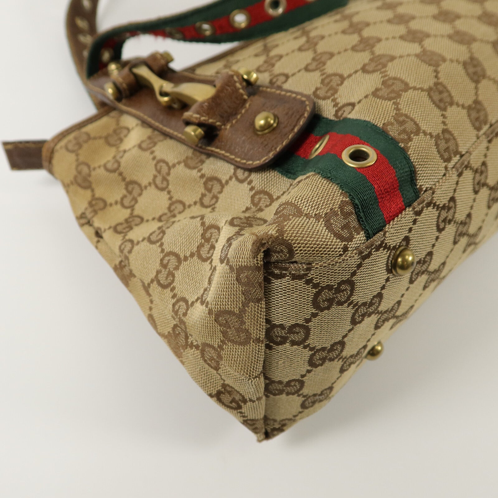 GUCCI 帆布Shoulder Bag肩背袋
