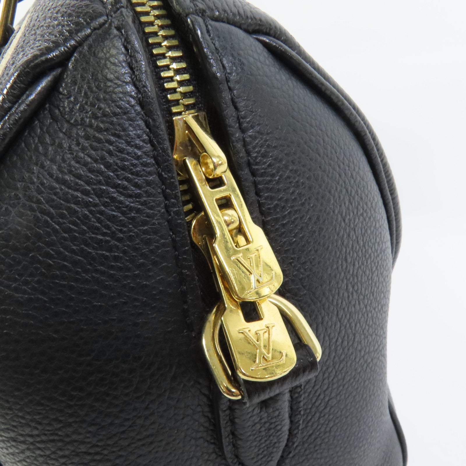LOUIS VUITTON Monogram Empreinte Speedy Bandouliere 25金扣手挽肩背兩用袋