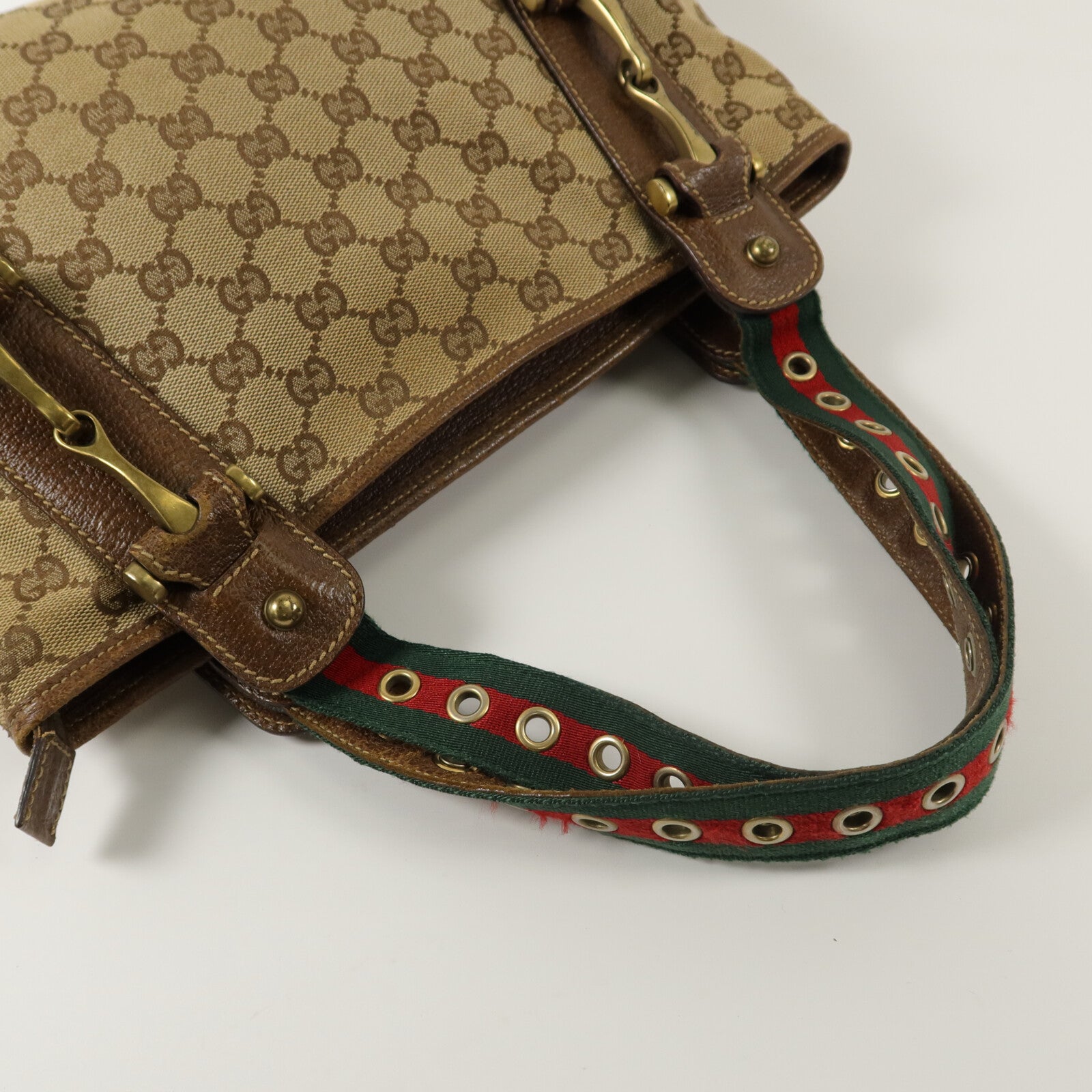 GUCCI 帆布Shoulder Bag肩背袋