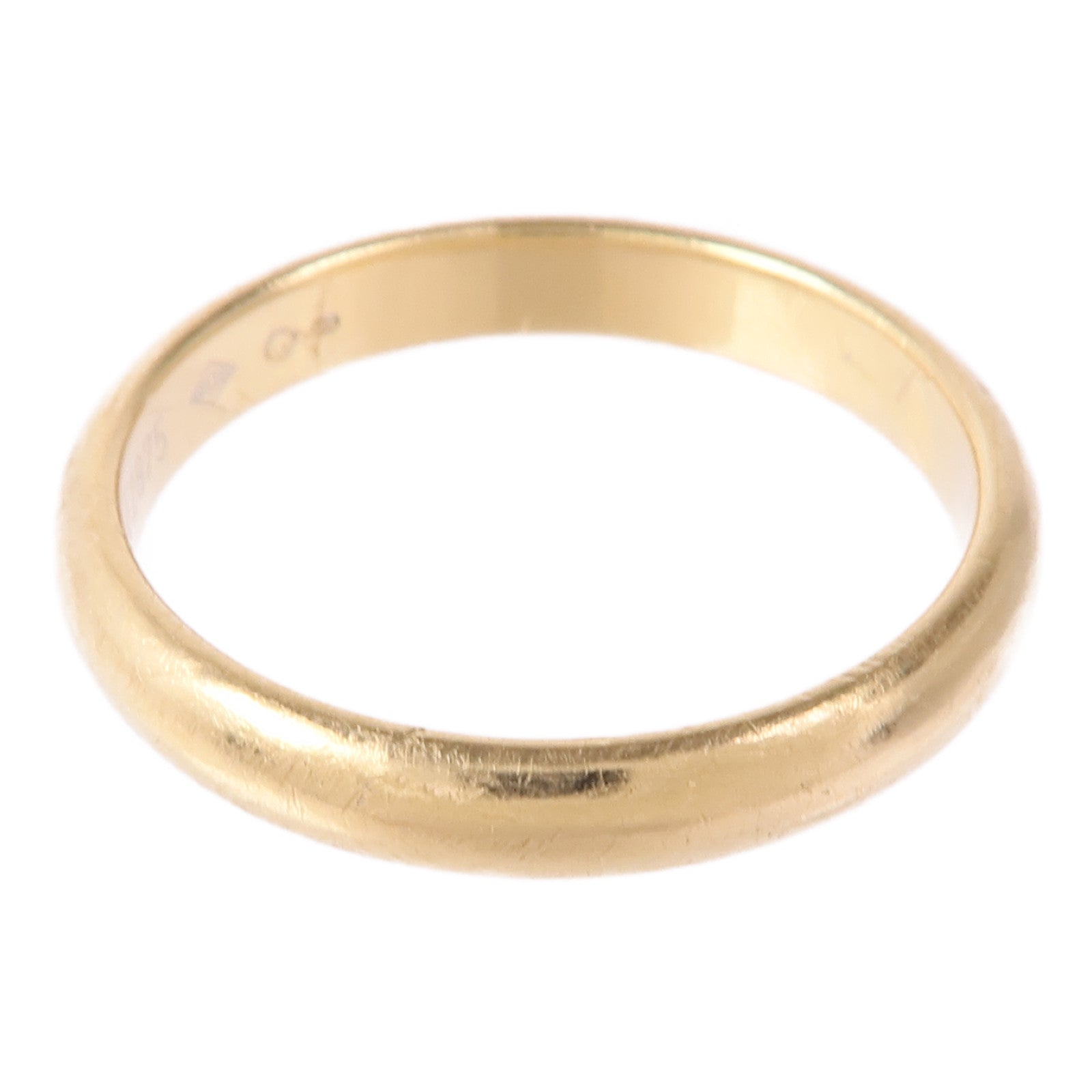 CARTIER 18K黃金1895 Wedding Ring戒指Cartier#60/US#9