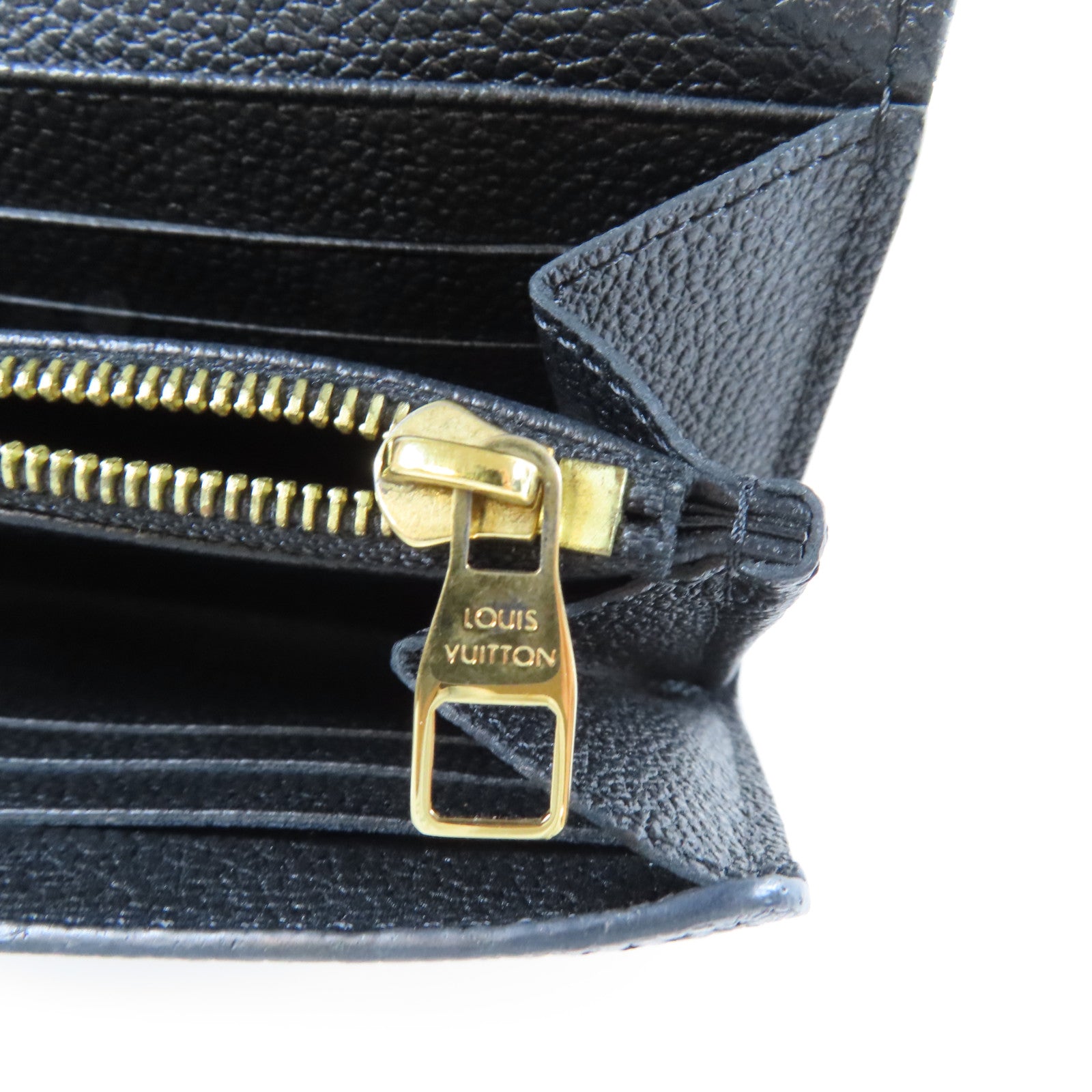 LOUIS VUITTON 【激減優惠】Monogram Empreinte Long Wallet金扣錢包黑色