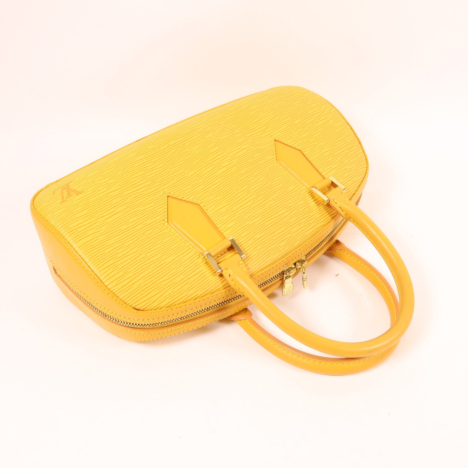 LOUIS VUITTON Epi Jasmine金扣手挽袋