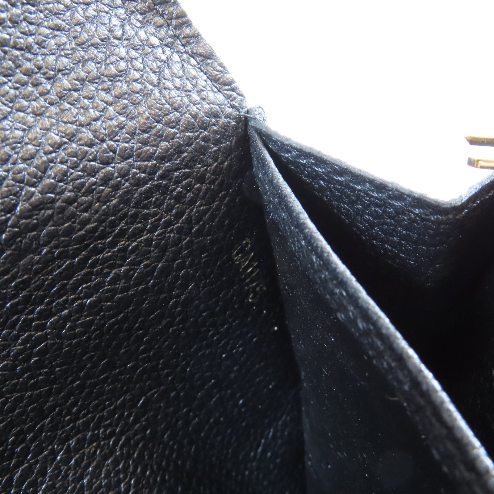 LOUIS VUITTON 【激減優惠】Monogram Empreinte Long Wallet金扣錢包黑色