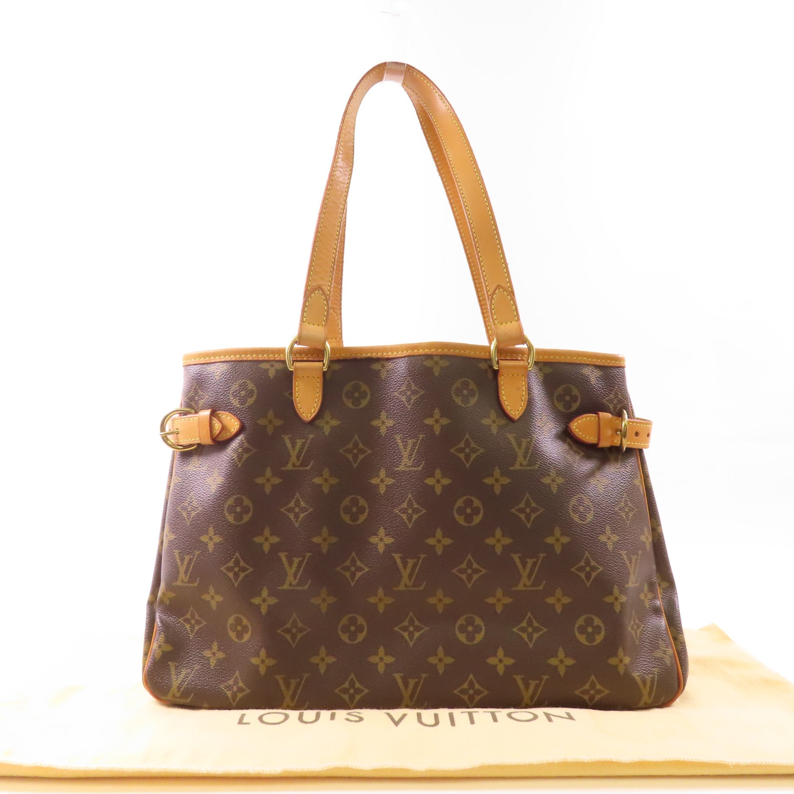 LOUIS VUITTON 【激減優惠】Monogram Batignolles Horizontal金扣肩背袋