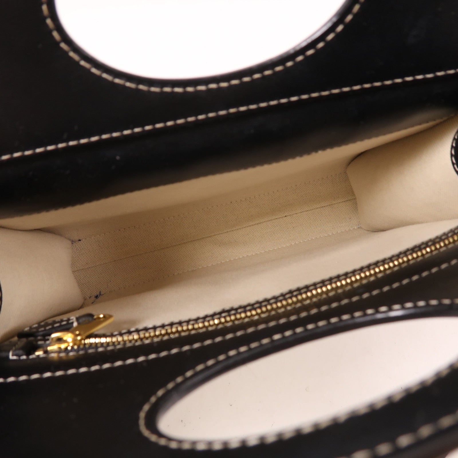 BURBERRY 帆布/皮革Mini Tri-Tone Pocket Bag金扣手挽肩背兩用袋