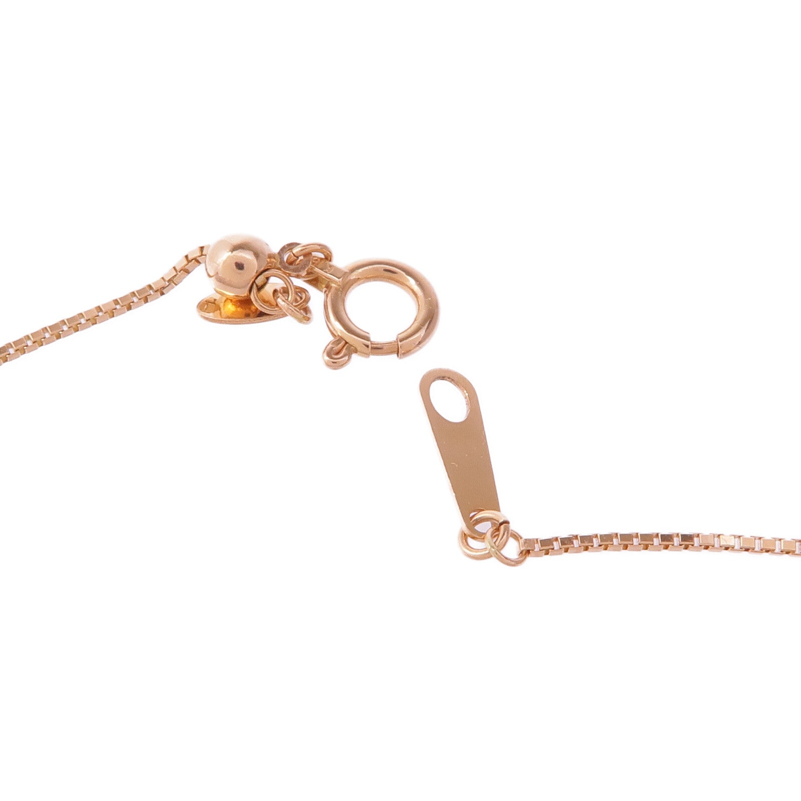 JEWELRY 18K玫瑰金Padparadscha Diamond Necklace帕帕拉恰/鑽石項鍊
