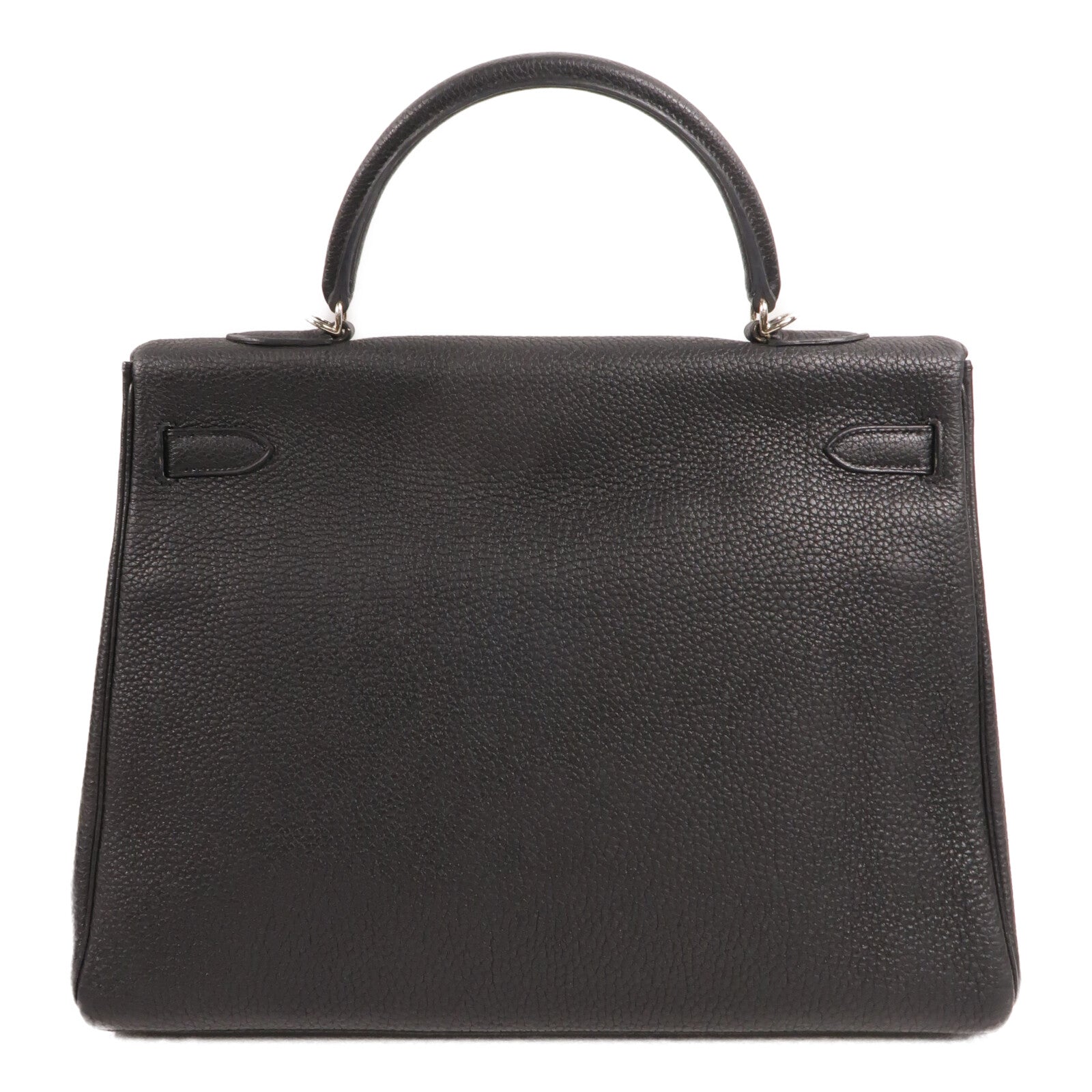 HERMES Togo皮革Kelly 35手挽肩背兩用袋Noir