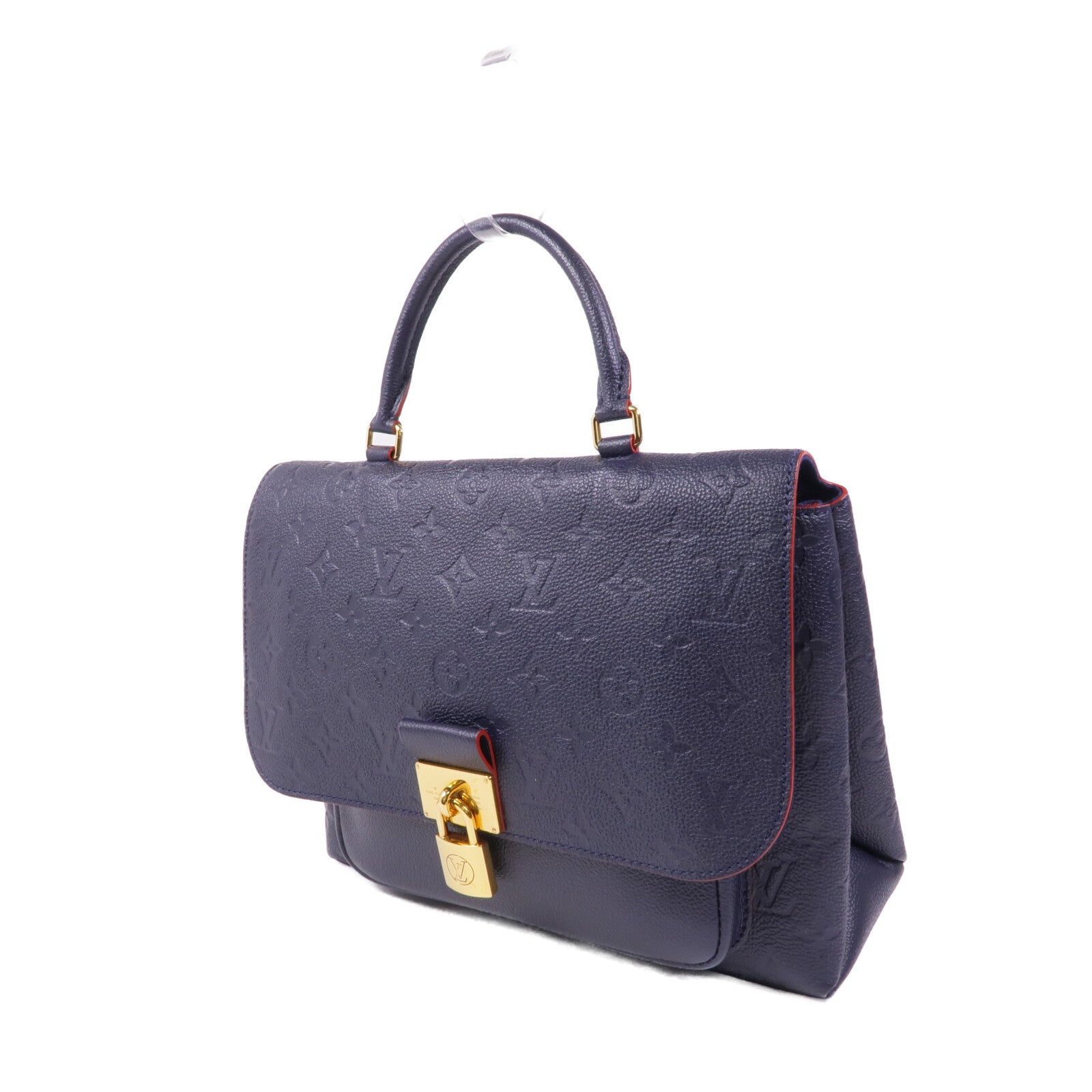 LOUIS VUITTON Monogram Empreinte Marignan金扣手挽肩背兩用袋