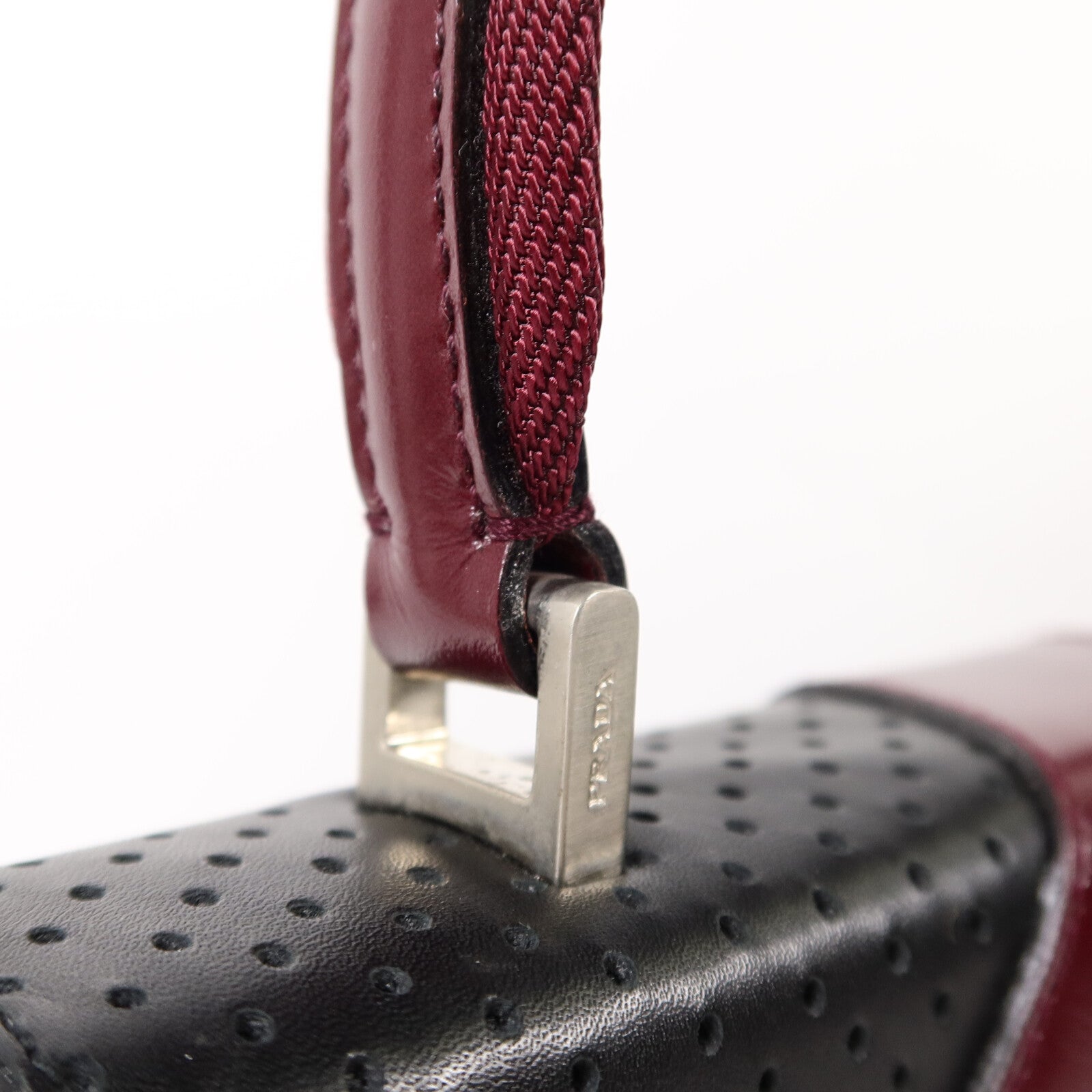 PRADA 牛皮皮革Vitello Drive Handle Bag手挽袋