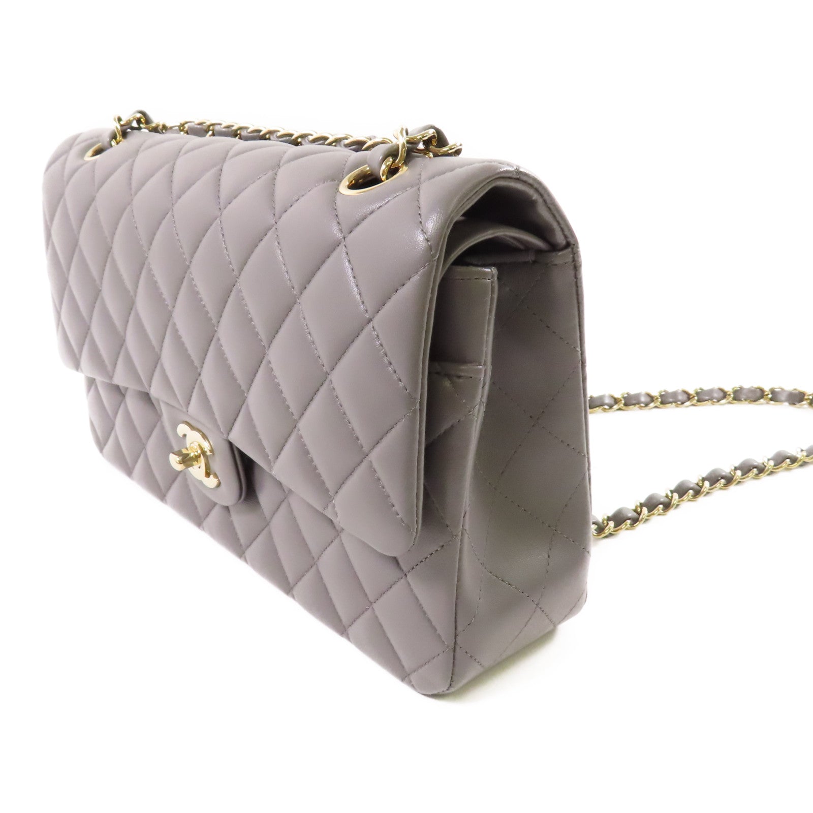 CHANEL 【激減優惠】羊皮皮革Classic 25金扣鏈帶肩背袋