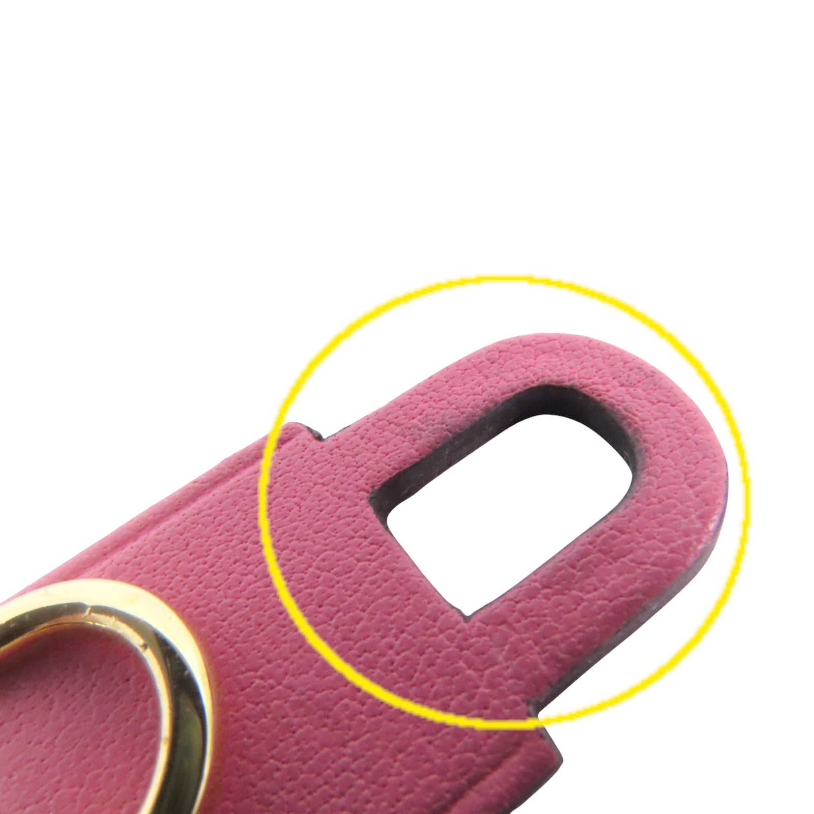 HERMES 金屬/皮革O' kelly Earrings金扣耳環