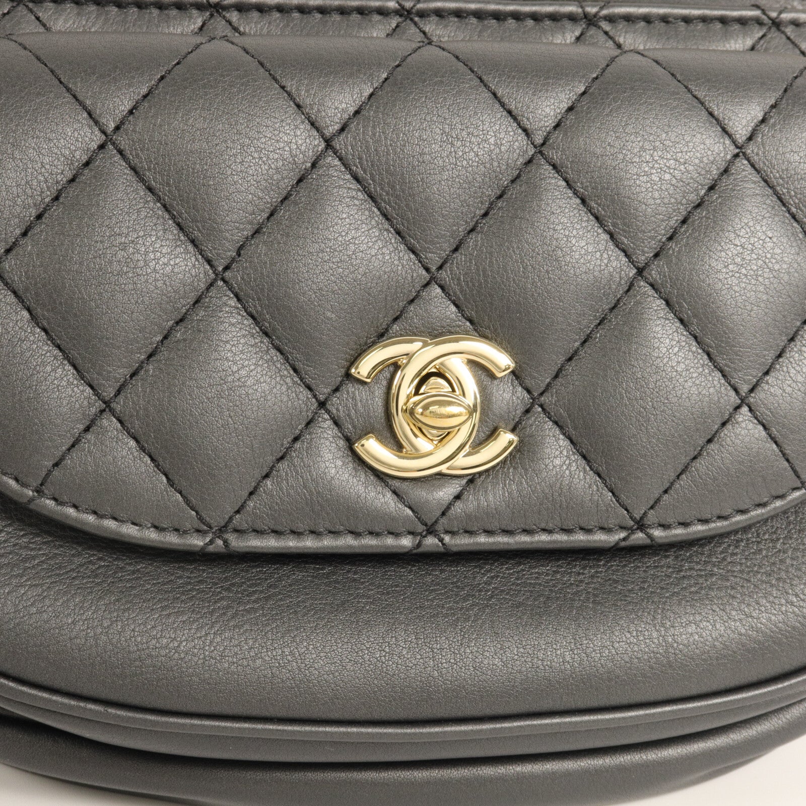CHANEL 牛皮皮革Waist Bag腰包