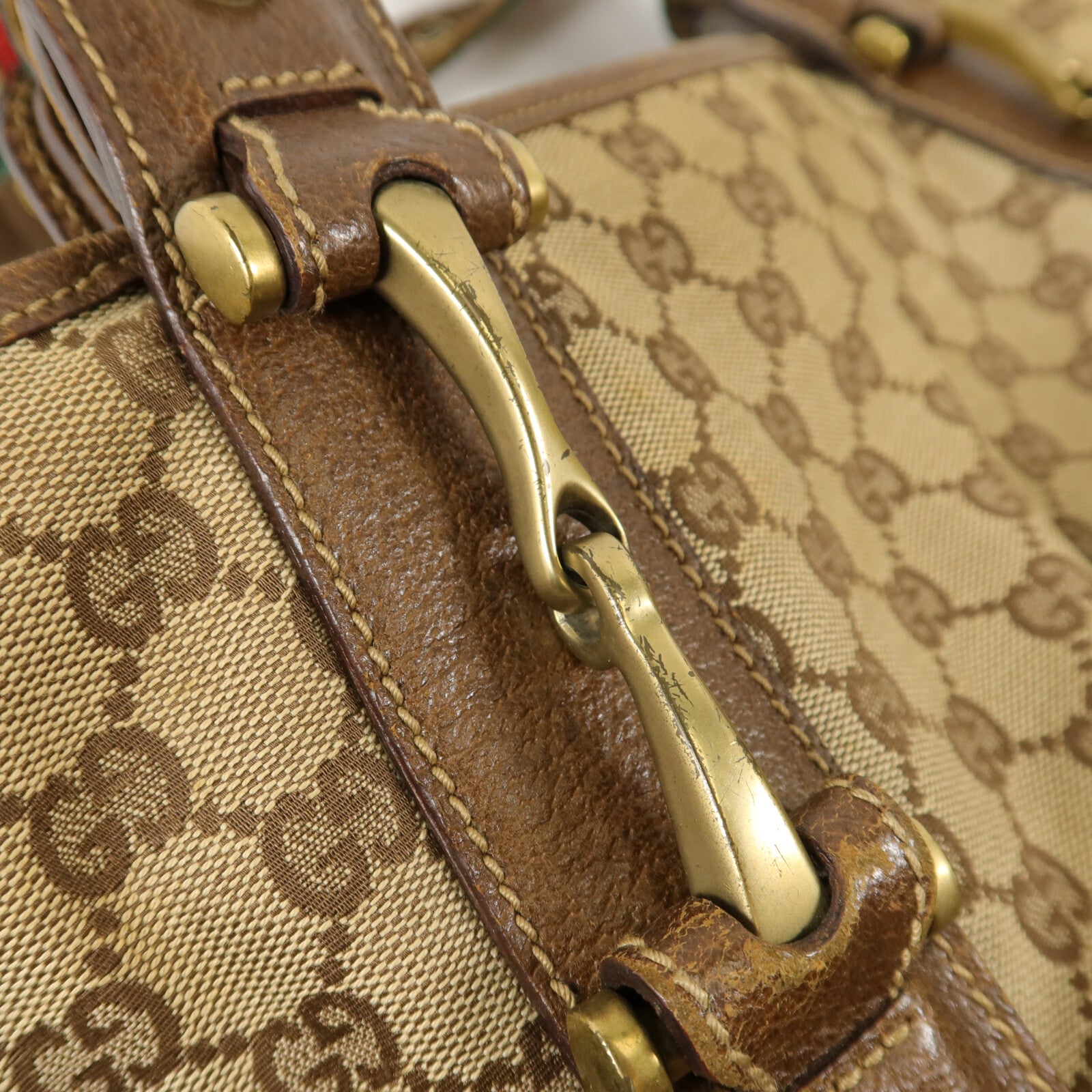 GUCCI 帆布Shoulder Bag肩背袋
