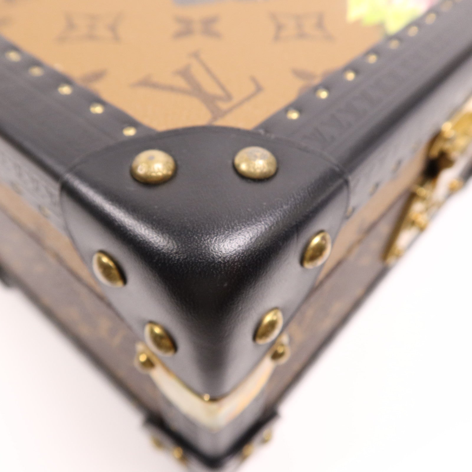 LOUIS VUITTON Monogram Coffret Tresor 24金扣行李箱
