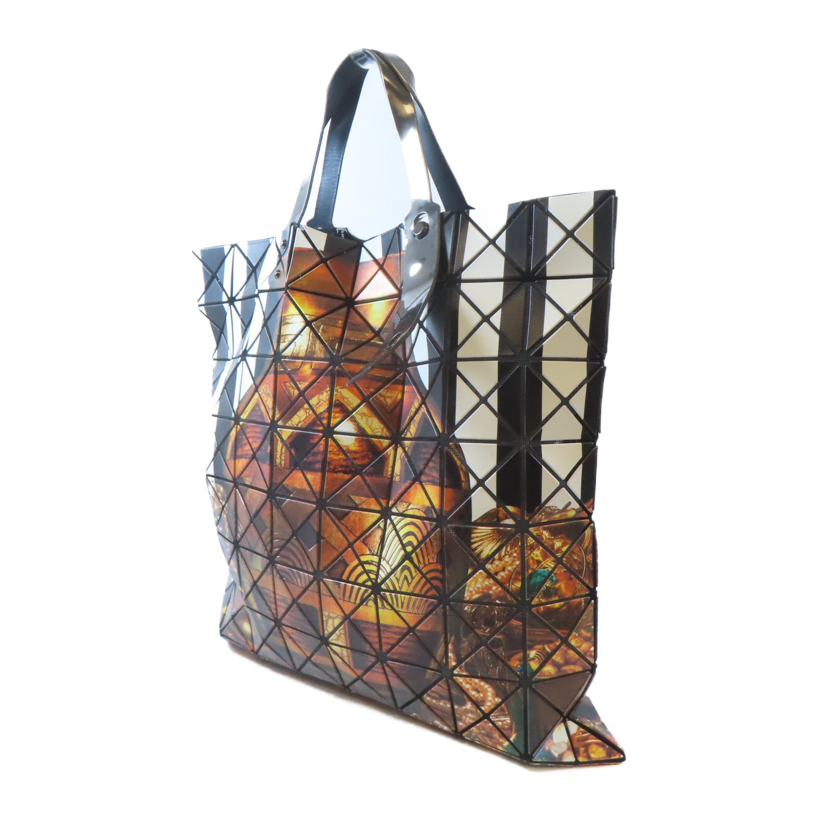 BAO BAO ISSEYMIYAKE PVC Tote Bag手挽袋黑色/白色/啡色