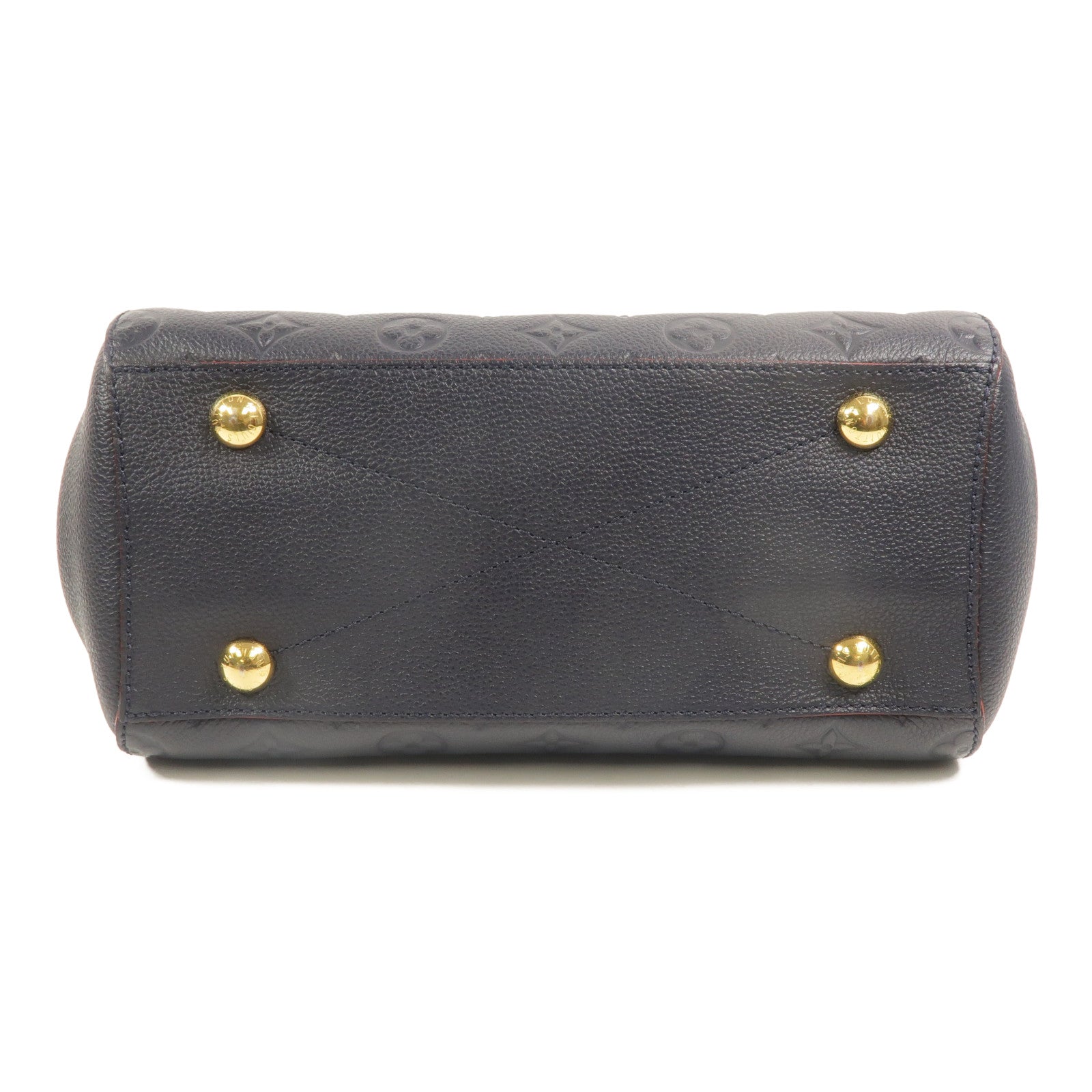 LOUIS VUITTON Monogram Empreinte Montaigne BB手挽肩背兩用袋