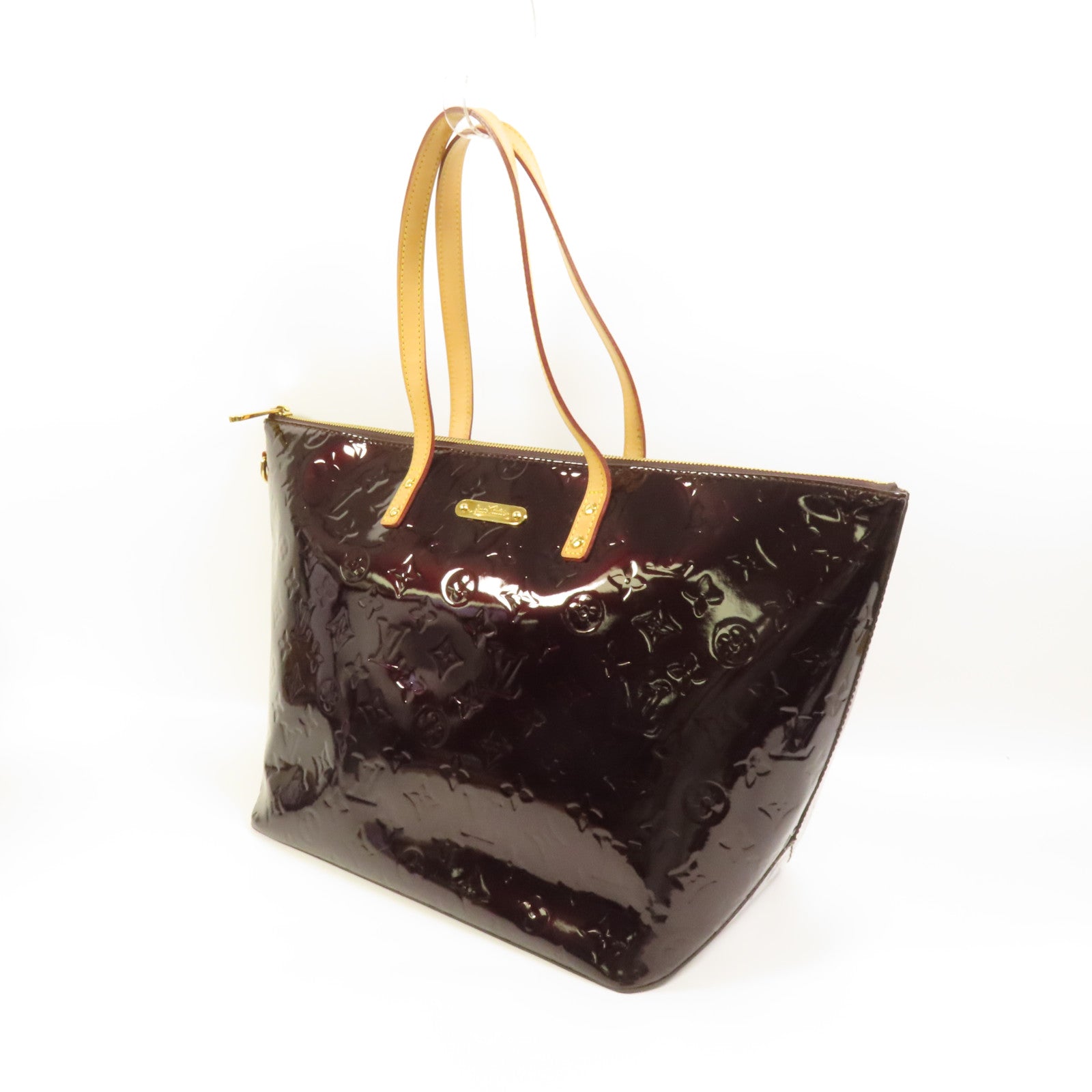 LOUIS VUITTON Vernis Bellevue GM金扣肩背袋