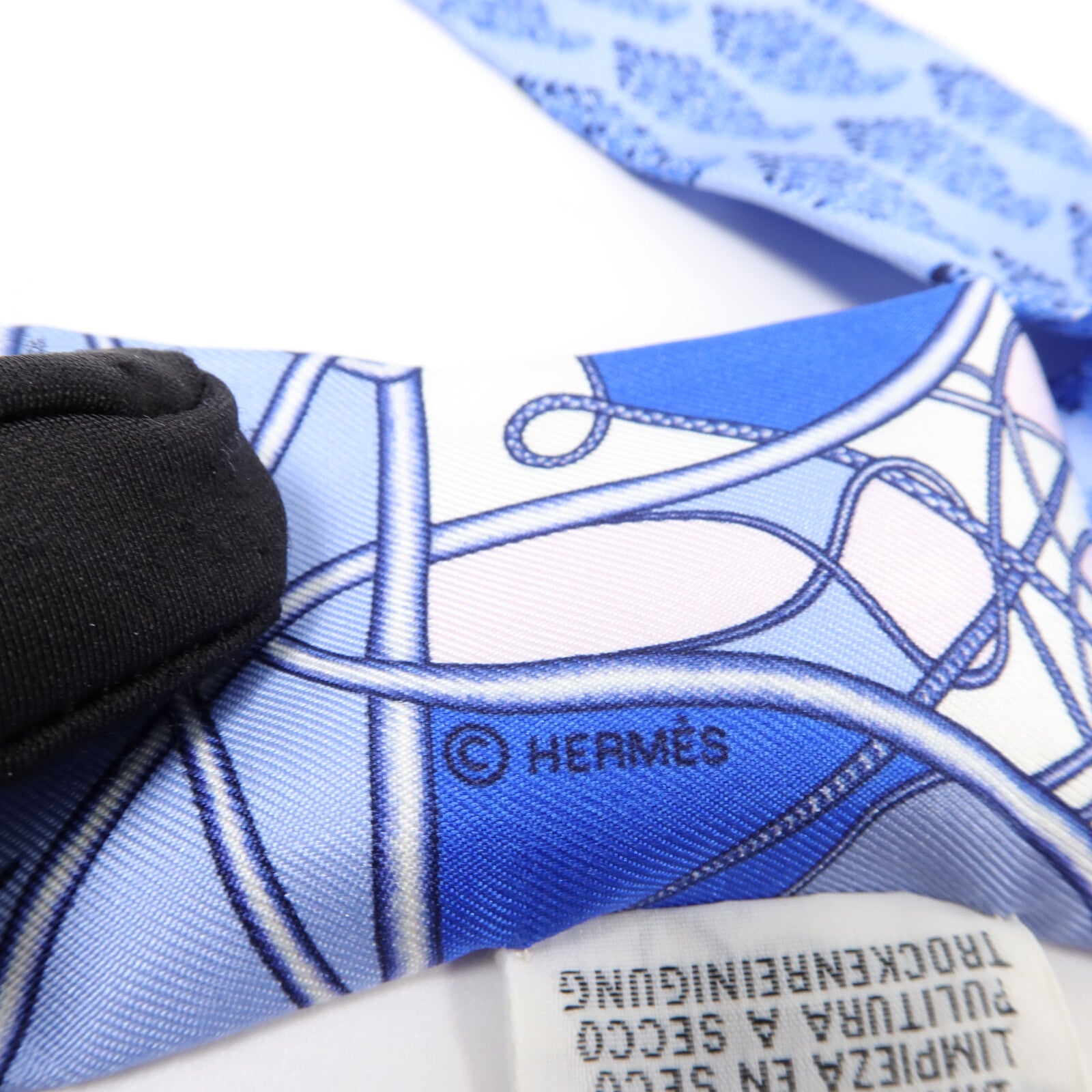 HERMES 絲質Twilly絲巾