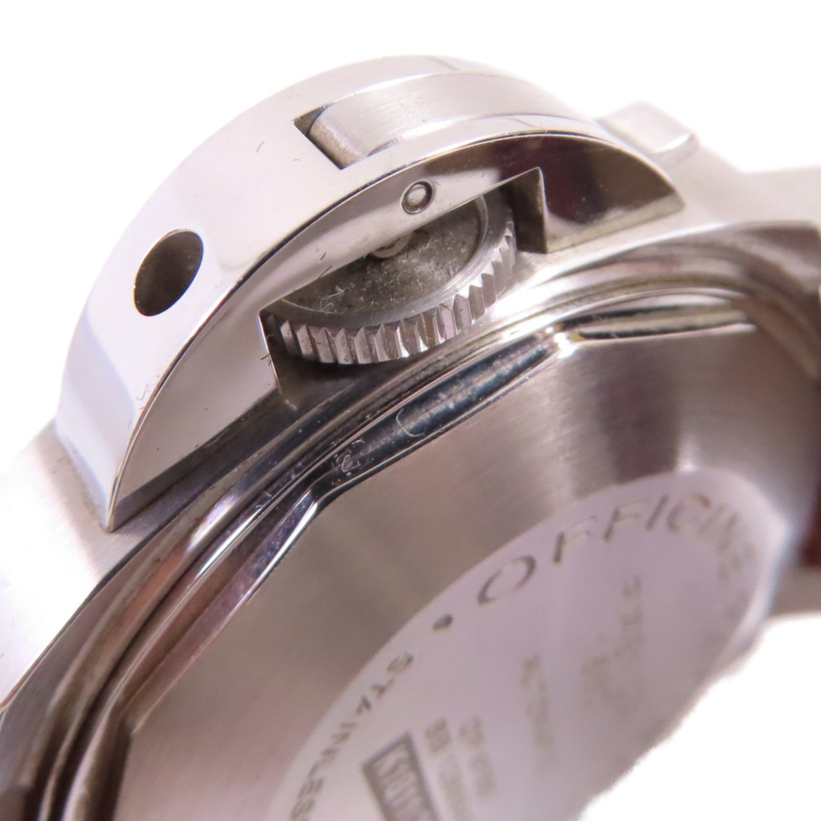 PANERAI Luminor Marina Watch不鏽鋼/皮帶自動機芯手錶黑色