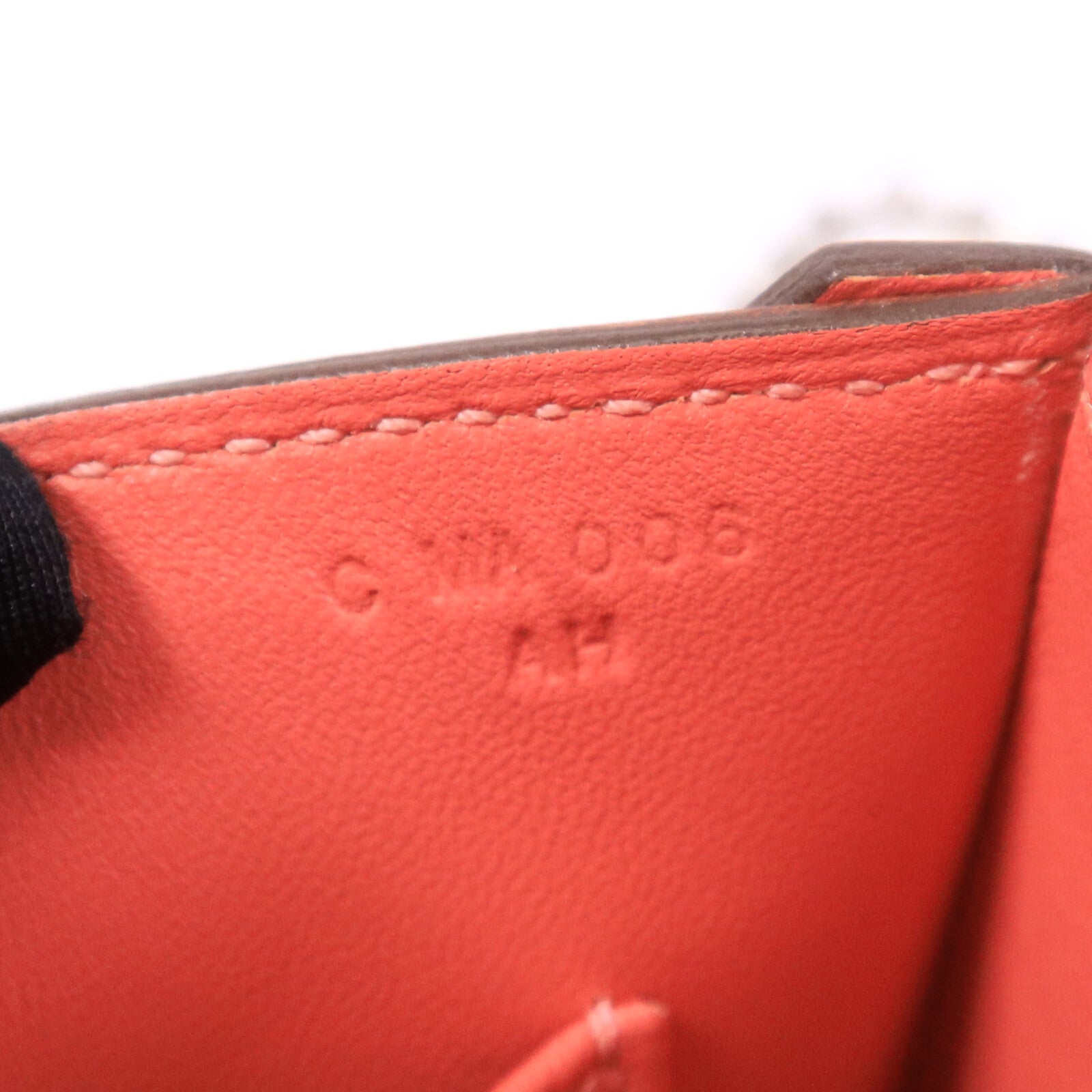 HERMES Chevre皮革Verrou Mini鏈帶肩背袋Rose Lipstick