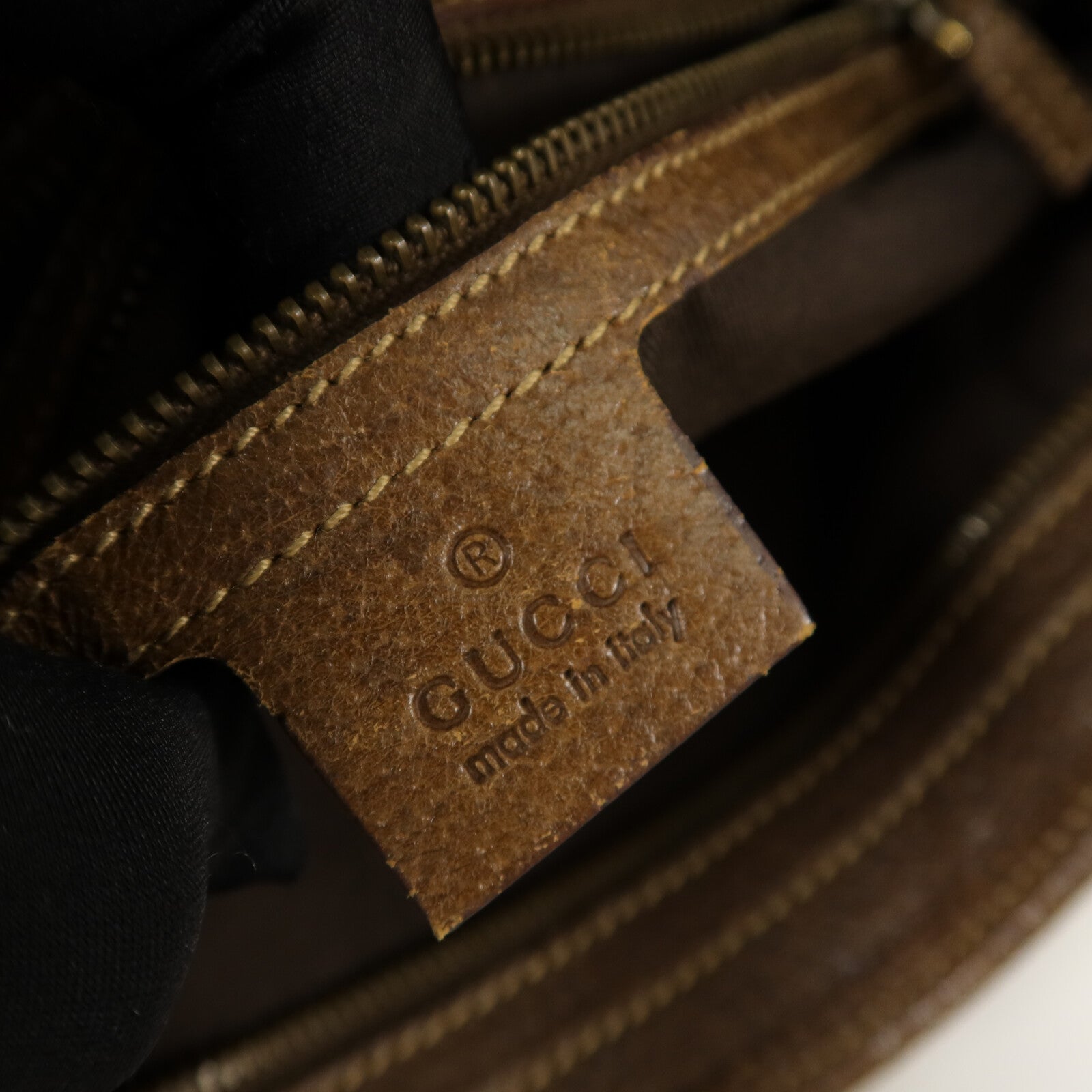 GUCCI 帆布Shoulder Bag肩背袋