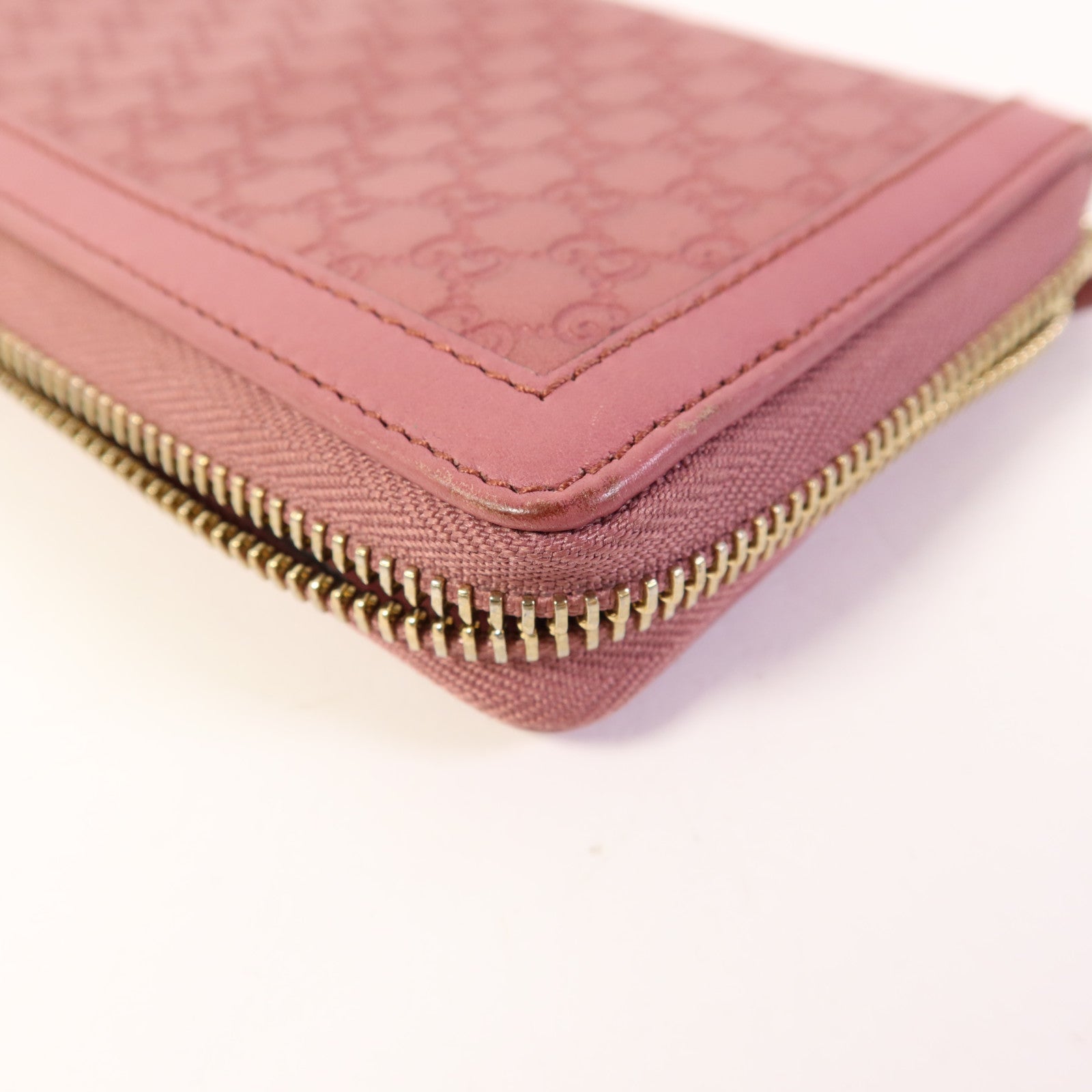 GUCCI 牛皮皮革Long Wallet金扣長錢包