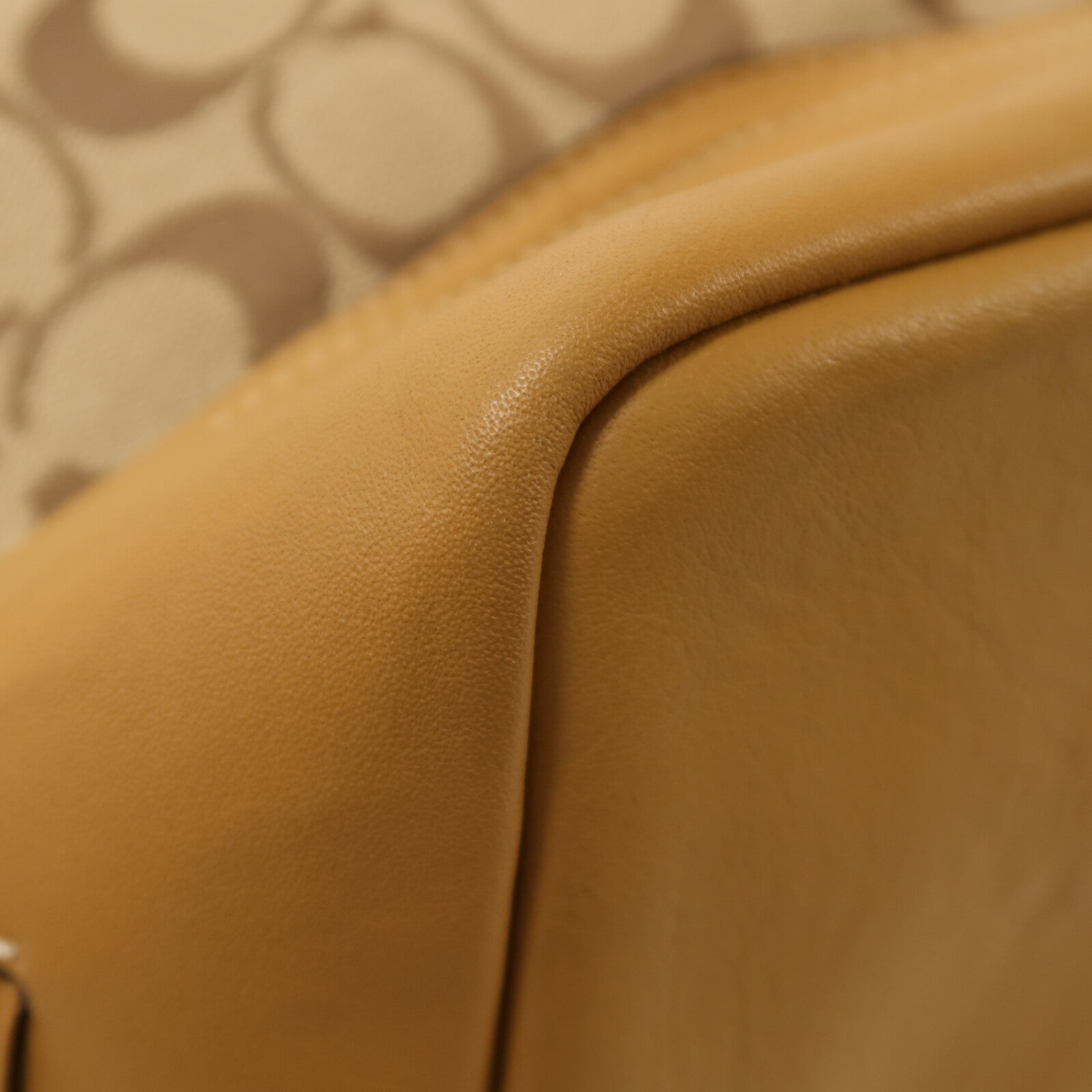 COACH 【激減優惠】帆布2 Way Shoulder銀扣手挽肩背兩用袋