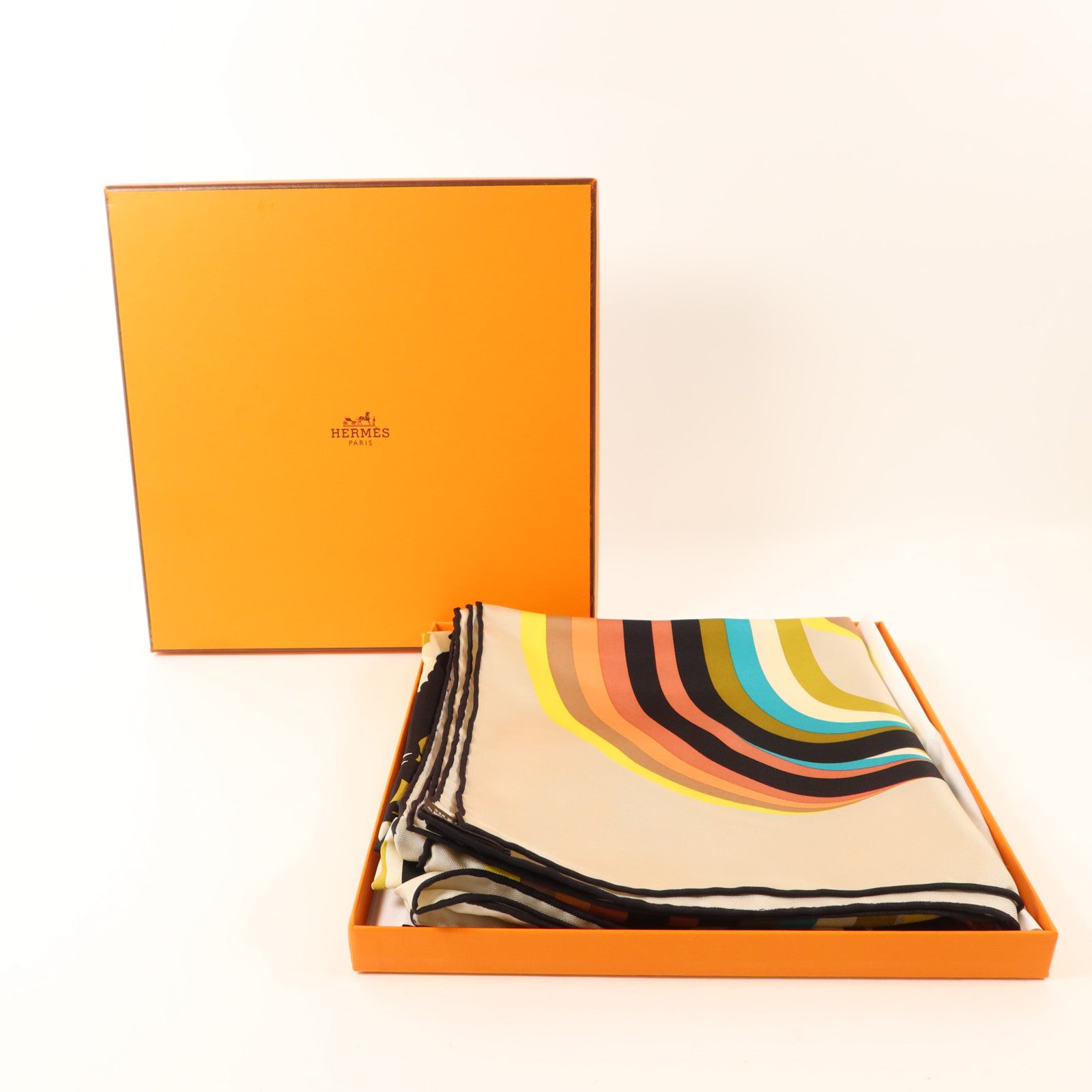 HERMES 絲質Scarf 90x90絲巾