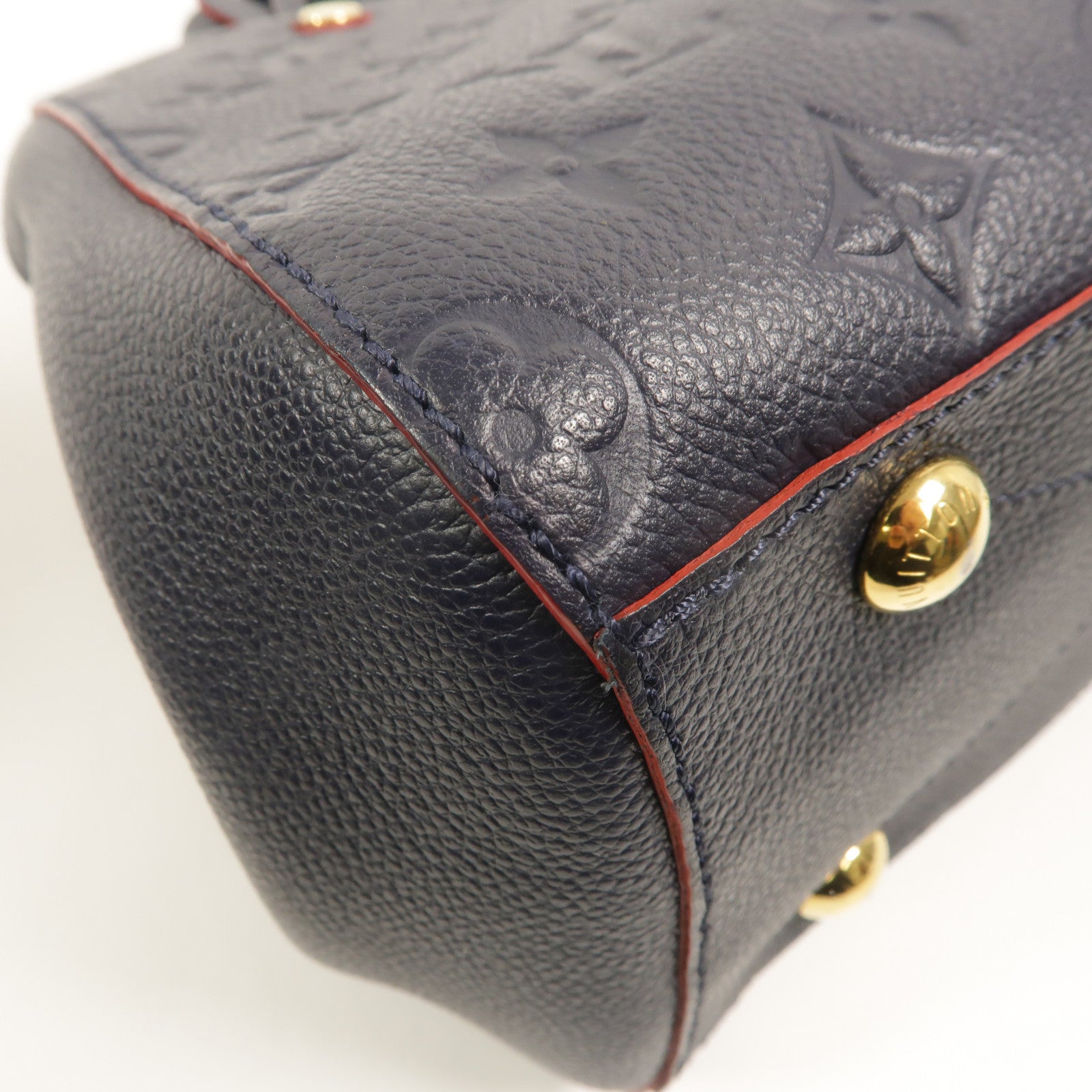 LOUIS VUITTON Monogram Empreinte Montaigne BB手挽肩背兩用袋