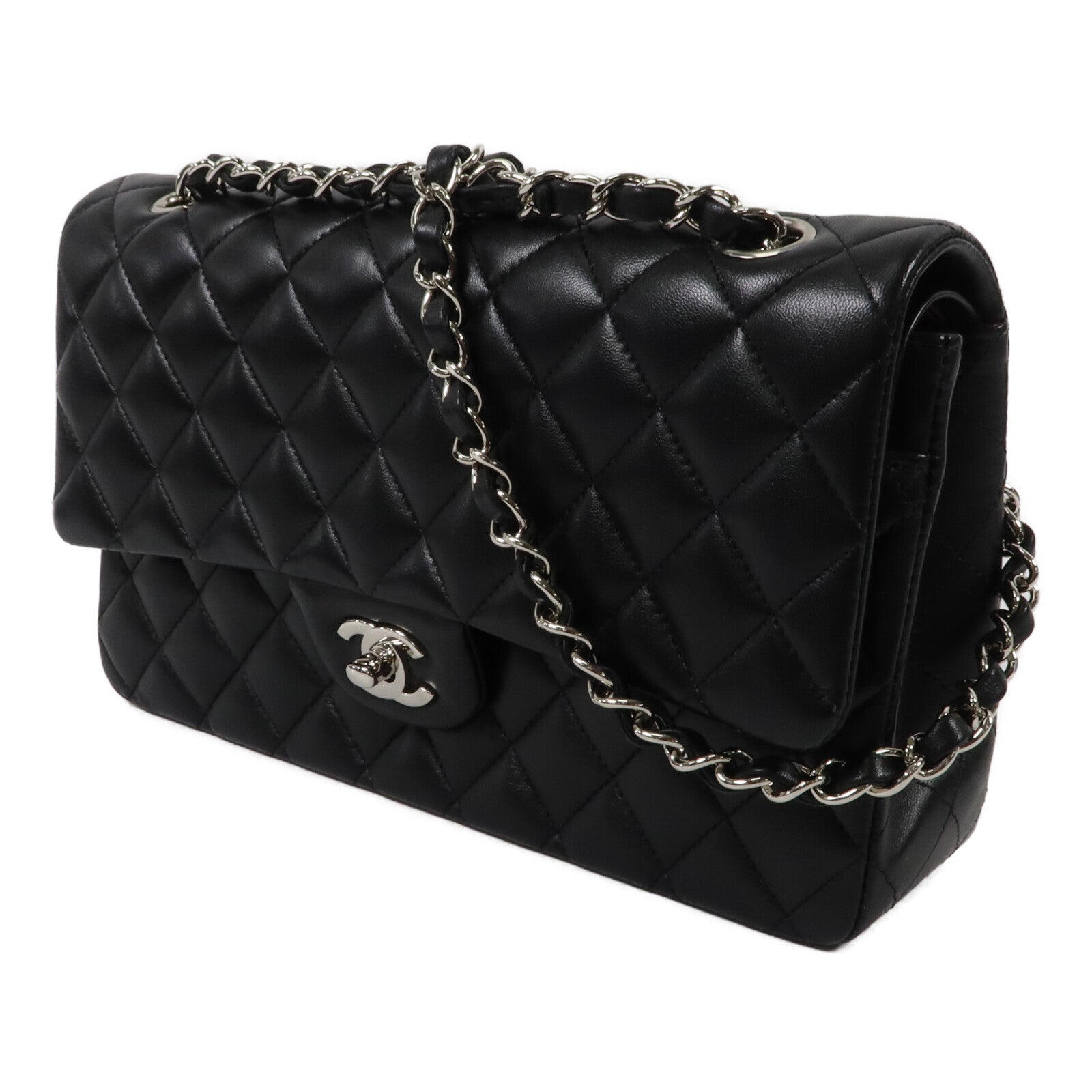 CHANEL 羊皮皮革Classic 25鏈帶肩背袋