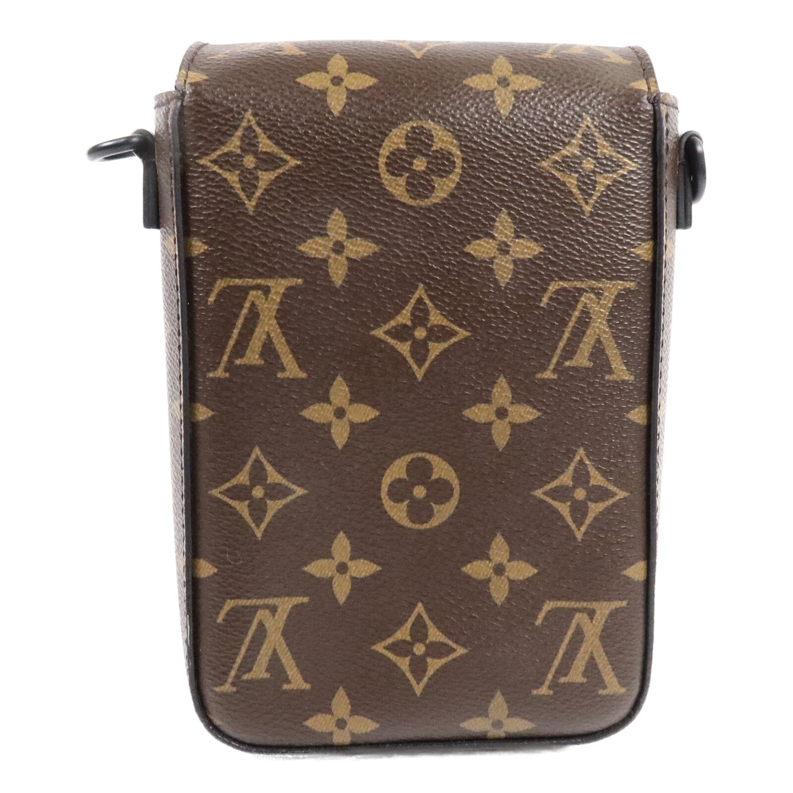 LOUIS VUITTON Monogram Macassar S-Lock肩背袋
