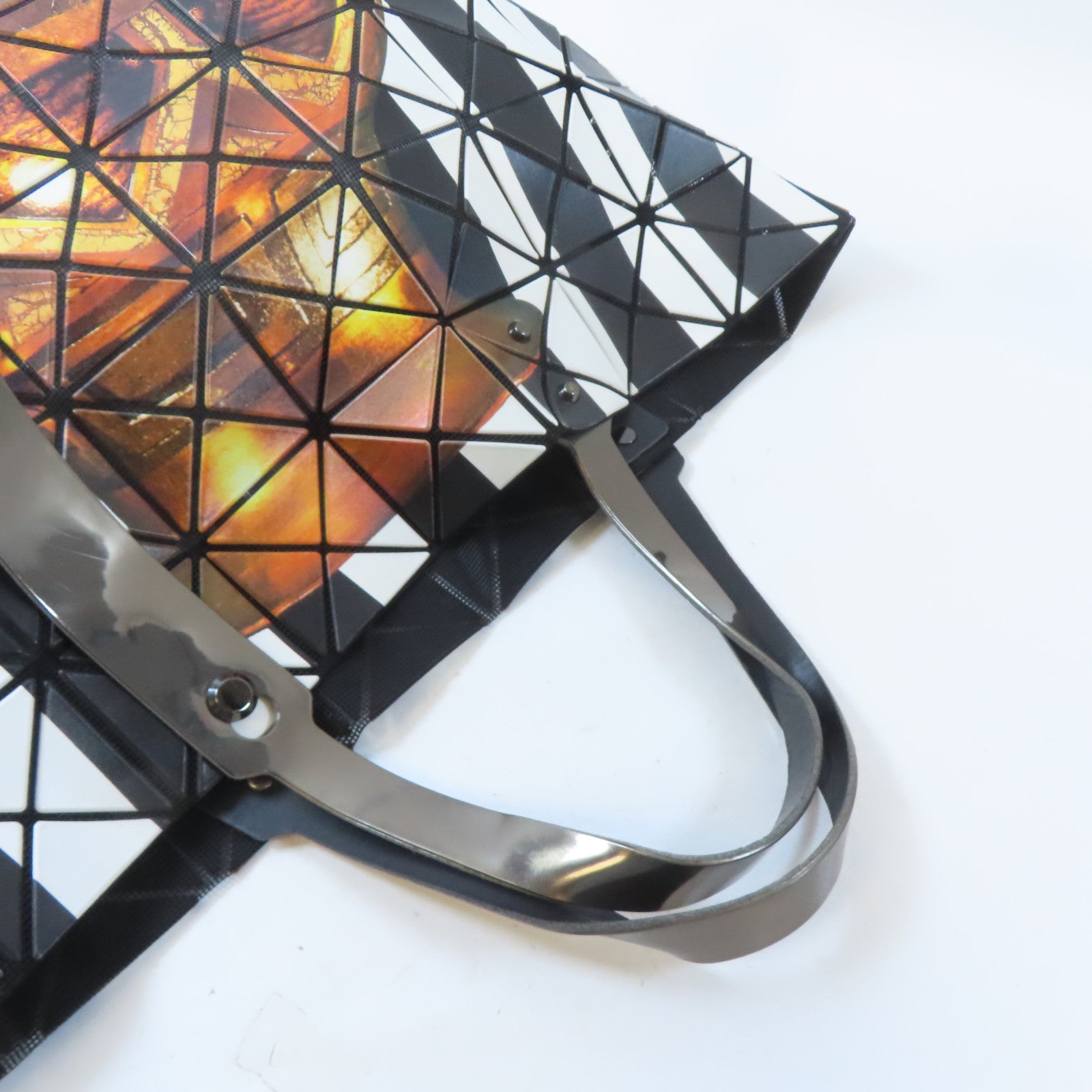 BAO BAO ISSEYMIYAKE PVC Tote Bag手挽袋黑色/白色/啡色