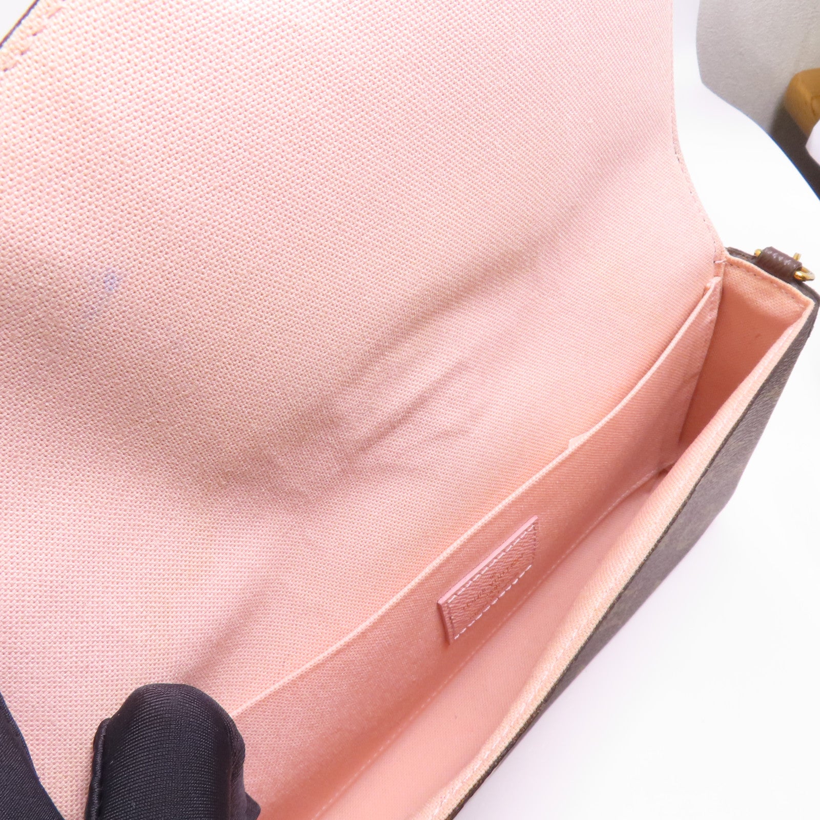 LOUIS VUITTON LV GHW Lovely Birds Felicie Pochette Shoulder Bag M62415 Monogram