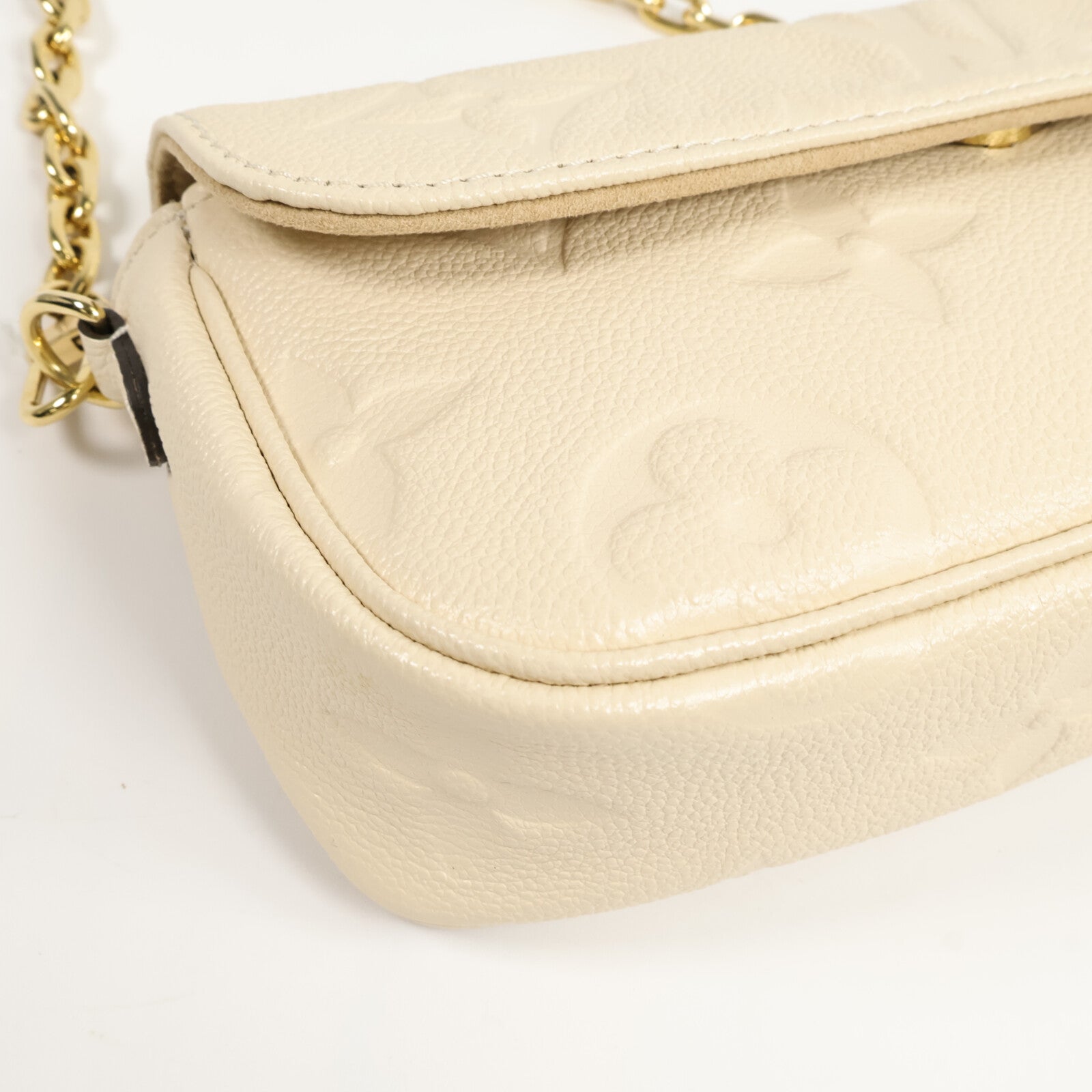LOUIS VUITTON Monogram Empreinte Wallet on Chain Ivy肩背袋