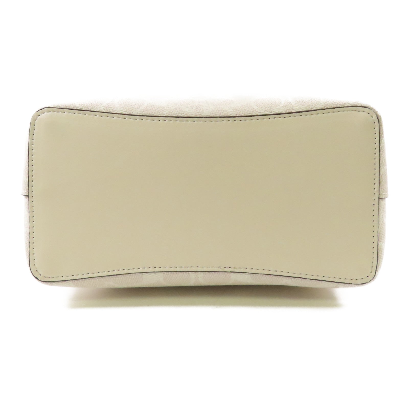 COACH 塗層帆布2 Way Shoulder金扣手挽肩背兩用袋