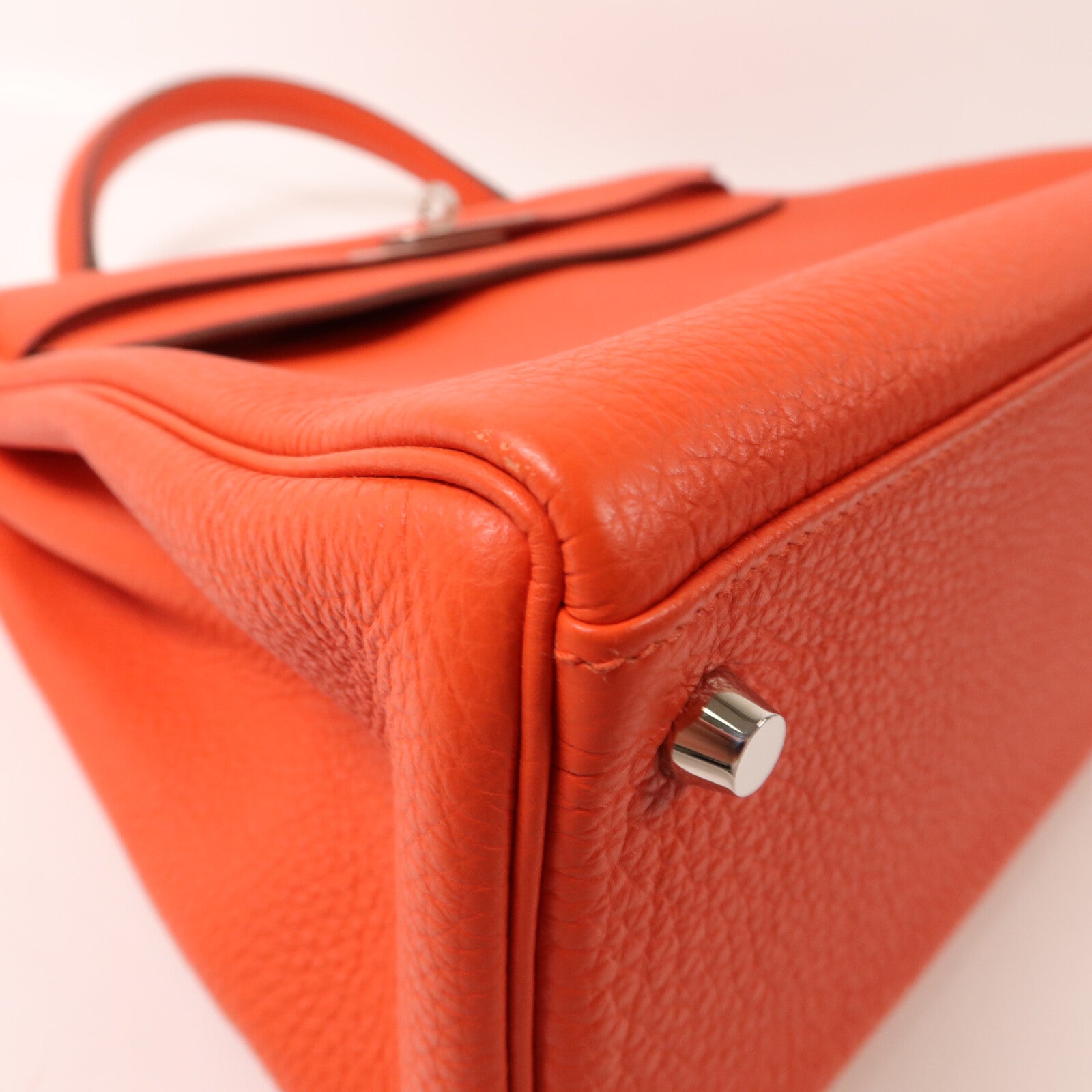 HERMES Togo皮革Kelly 32手挽肩背兩用袋Capucine