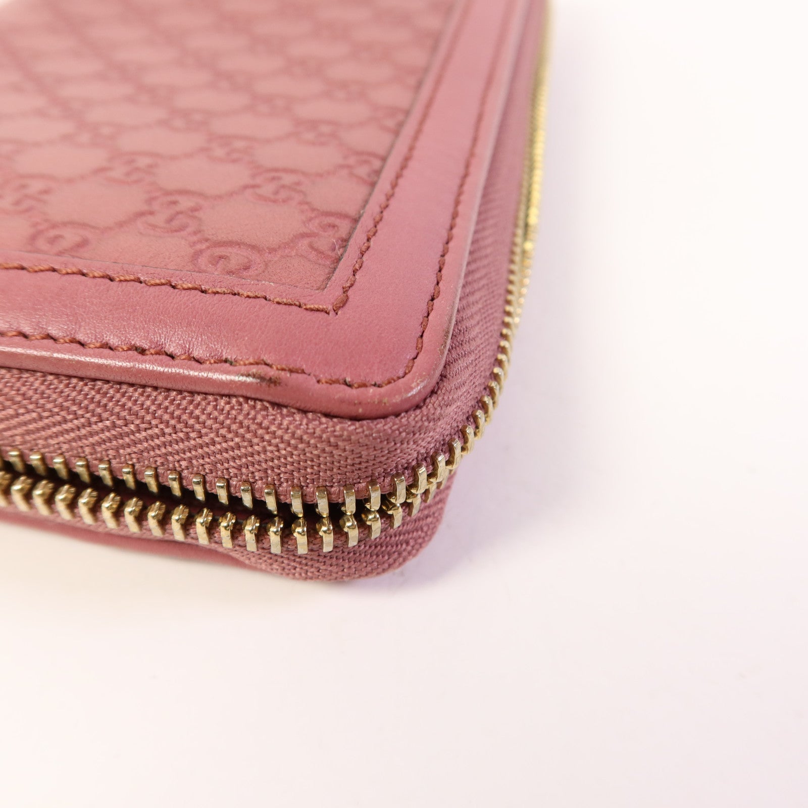 GUCCI 牛皮皮革Long Wallet金扣長錢包