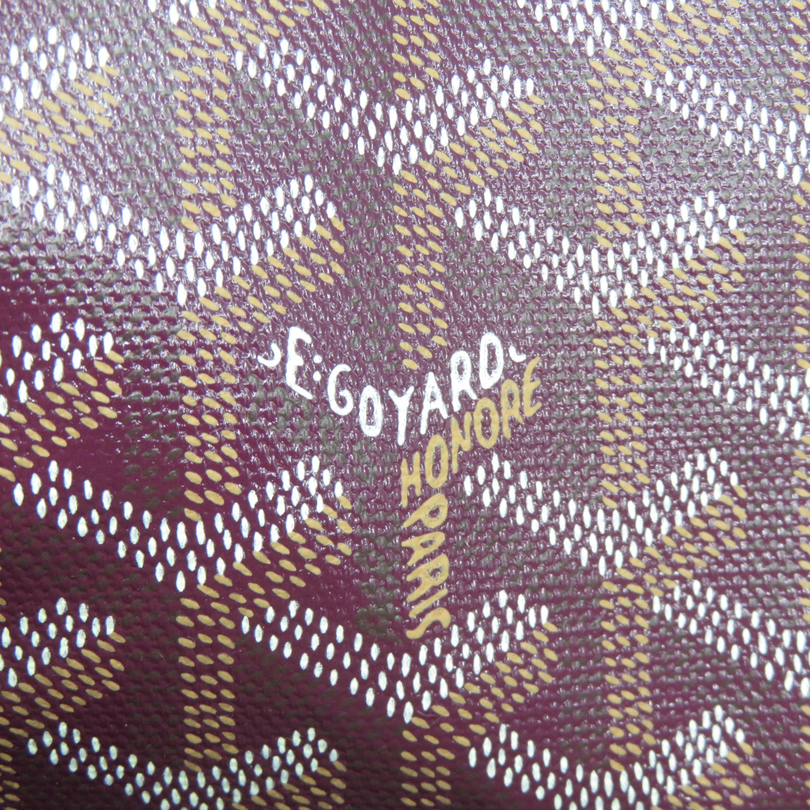 GOYARD **【激減優惠】牛皮皮革Bellechasse PM銀扣肩背袋紫色