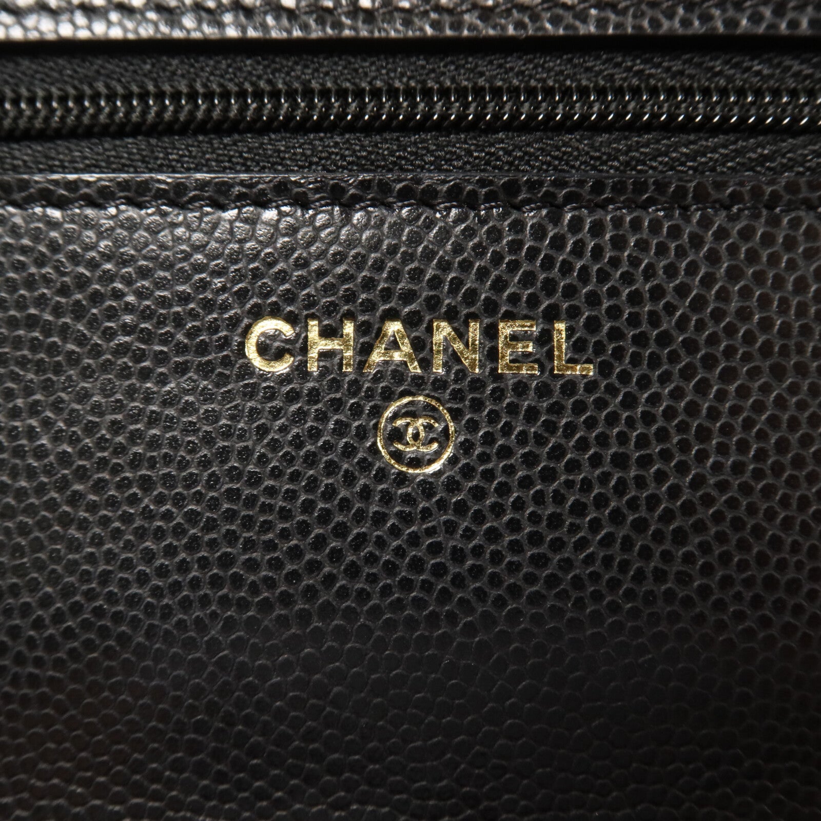 CHANEL 牛皮皮革Wallet On Chain鏈帶肩背袋