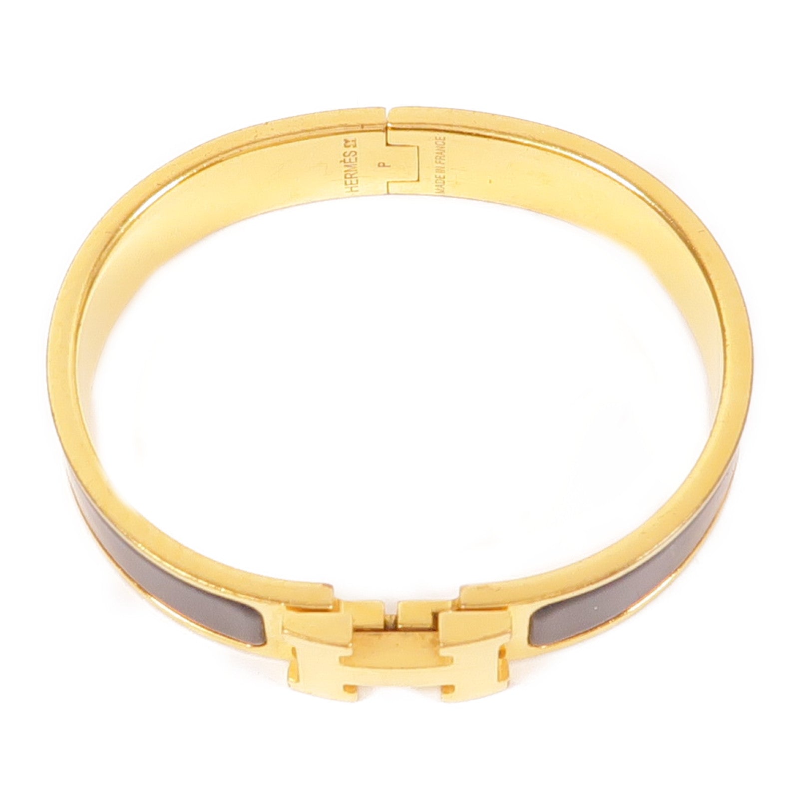 HERMES 金屬Clic H Bracelet手鐲