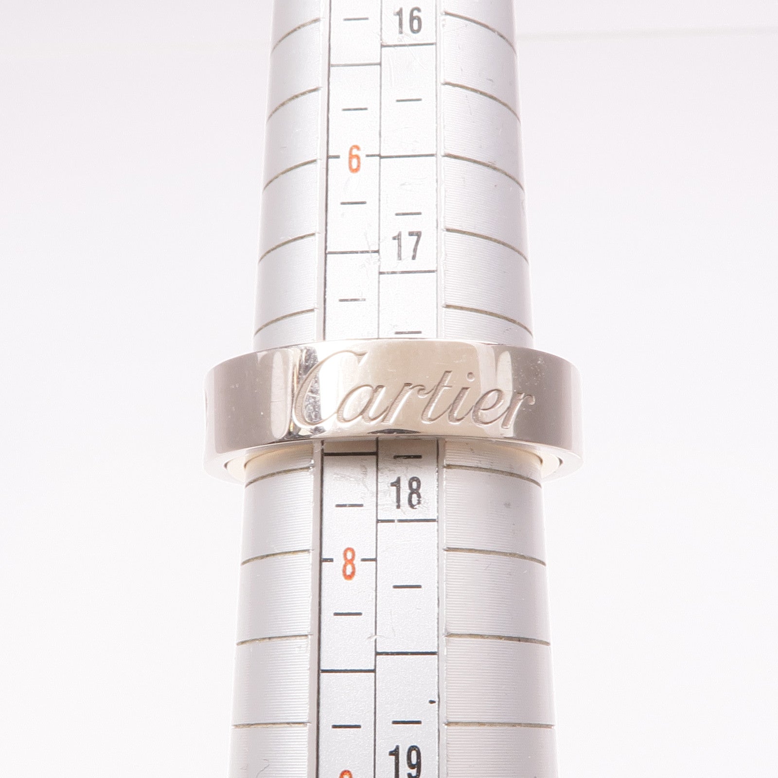 CARTIER 18K白金/玫瑰金Secret Love Ring戒指Cartier#55/US#7.25