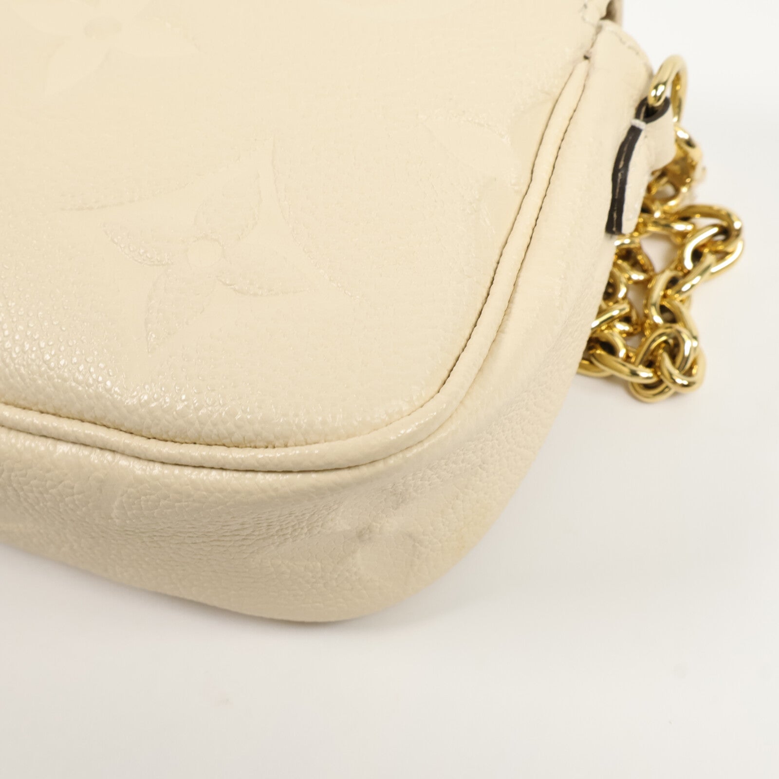 LOUIS VUITTON Monogram Empreinte Wallet on Chain Ivy肩背袋