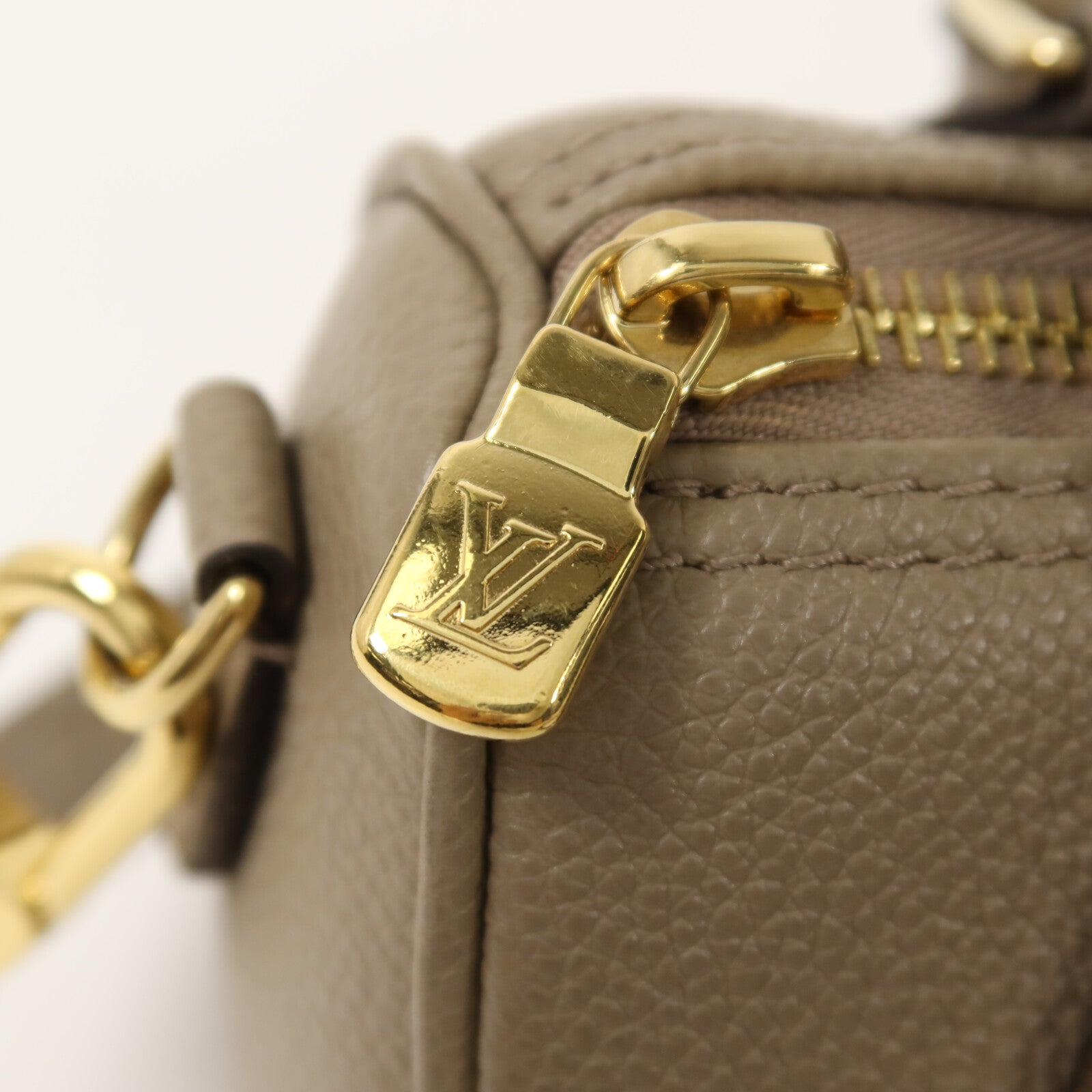 LOUIS VUITTON Monogram Empreinte Nano Speedy手挽肩背兩用袋