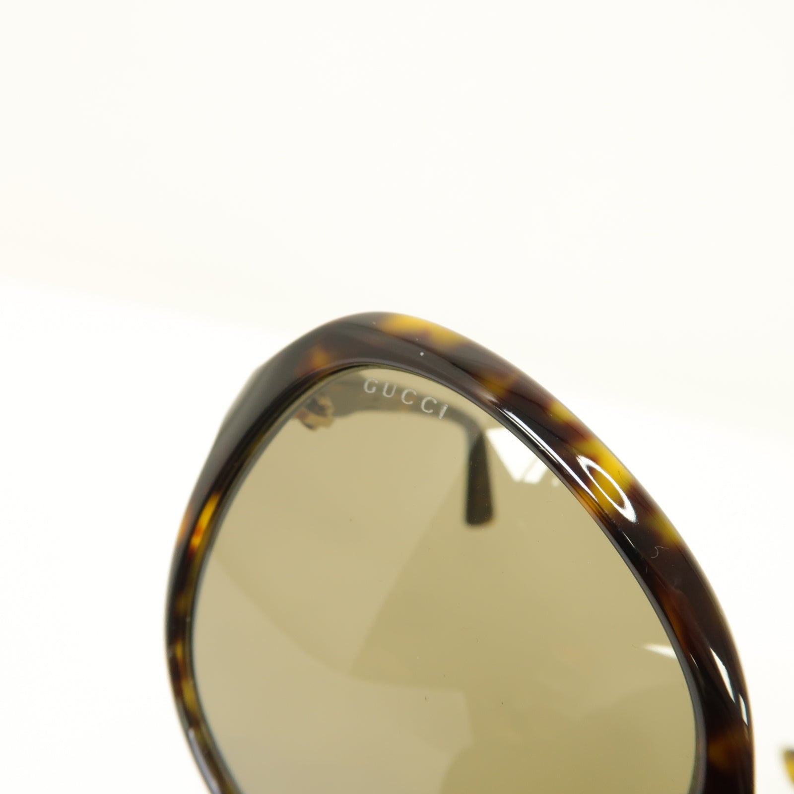 GUCCI PVC Sunglasses太陽眼鏡棕色