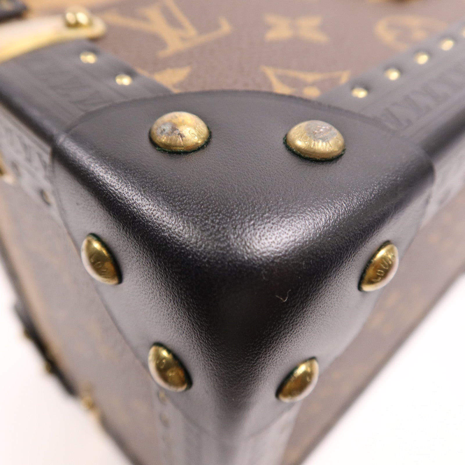 LOUIS VUITTON Monogram Coffret Tresor 24金扣行李箱