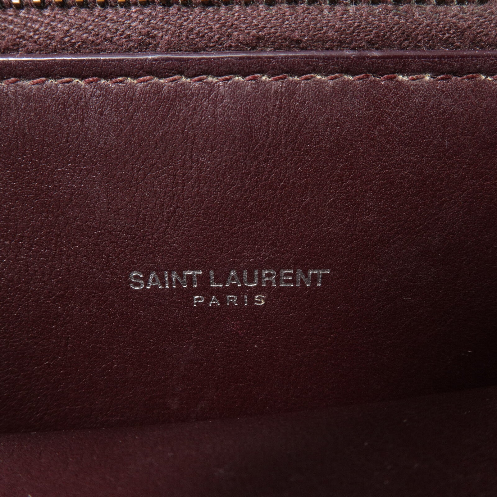 YVES SAINT LAURENT 牛皮皮革Sac De Jour Nano手挽肩背兩用袋
