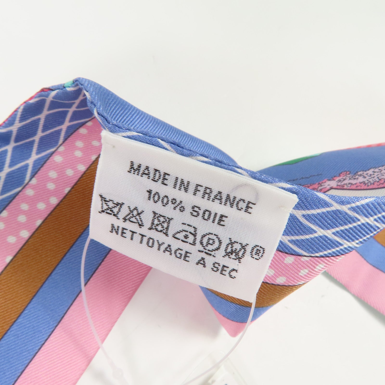 HERMES 絲質Twilly絲巾