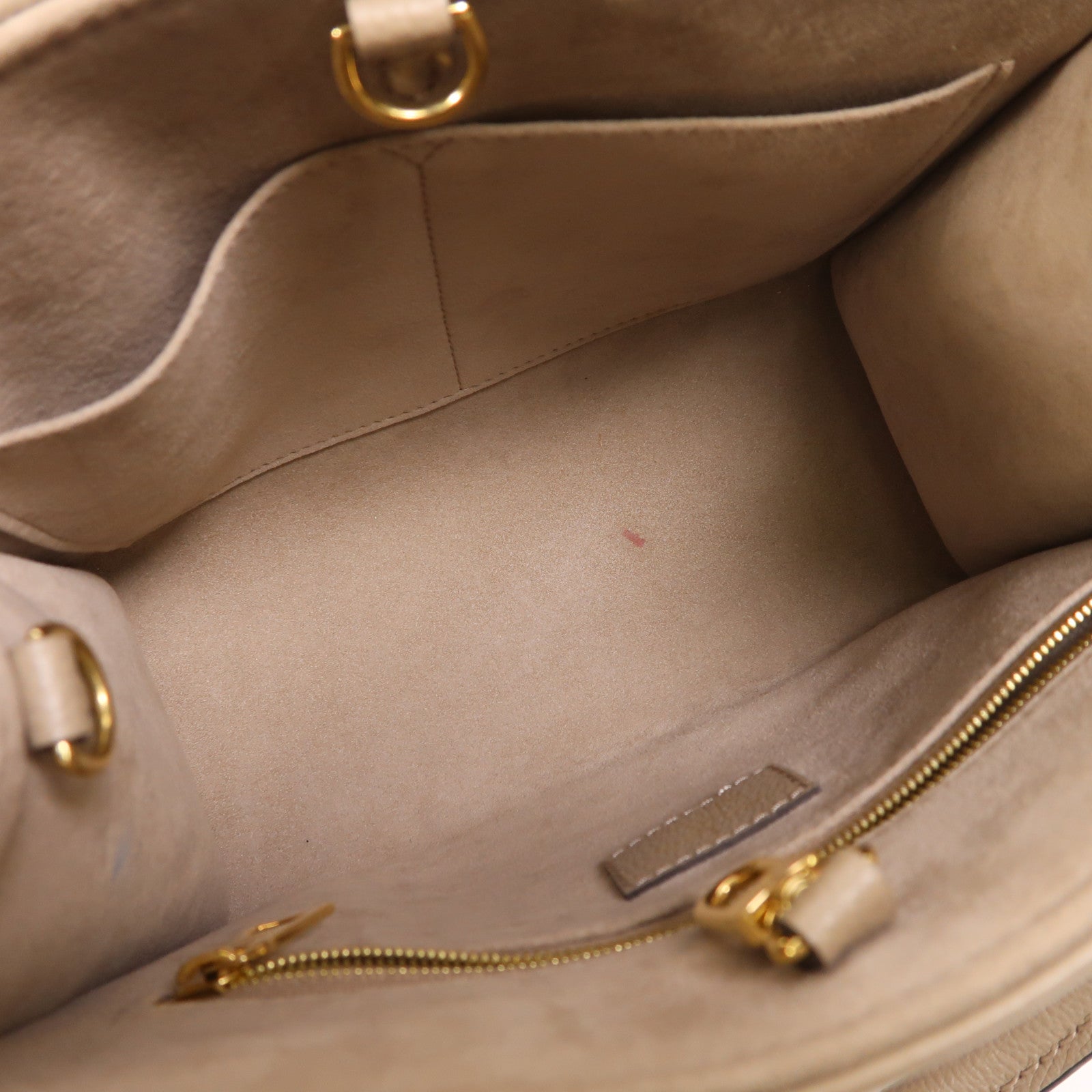 LOUIS VUITTON Monogram Empreinte OnTheGo PM金扣手挽袋