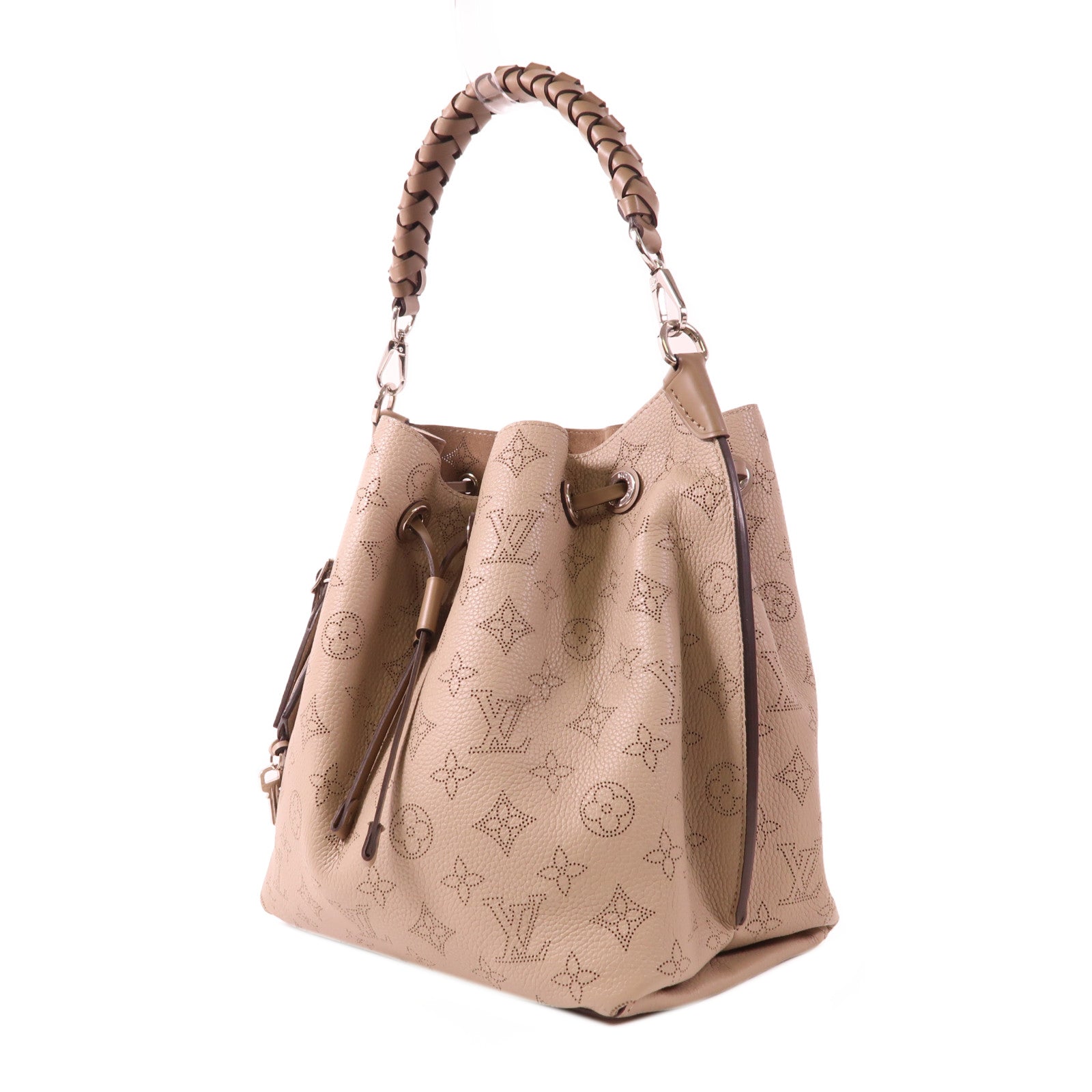 LOUIS VUITTON Mahina Muria銀扣手挽肩背兩用袋